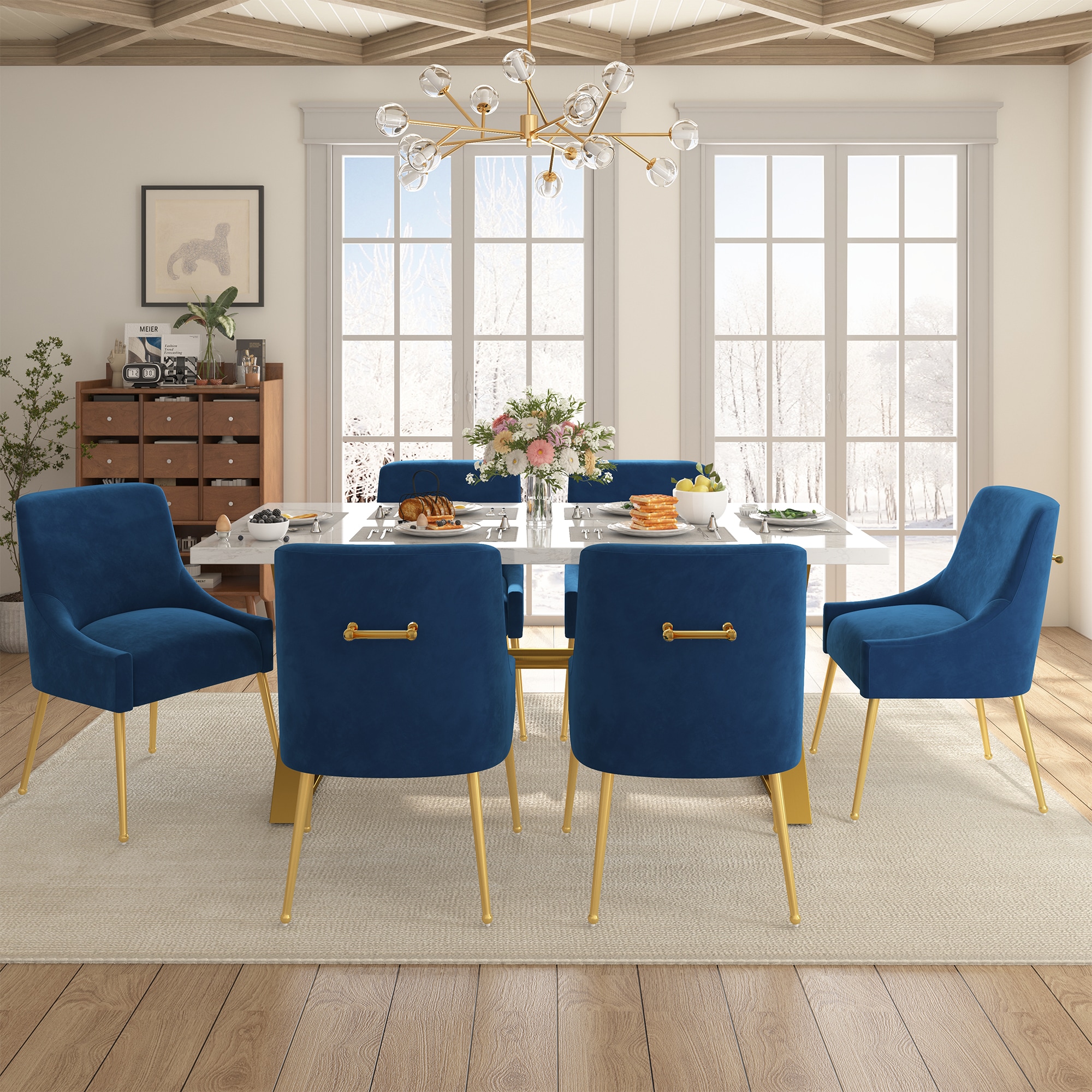 Clihome CL-DLS700NAVY Dining-Sets - View #2