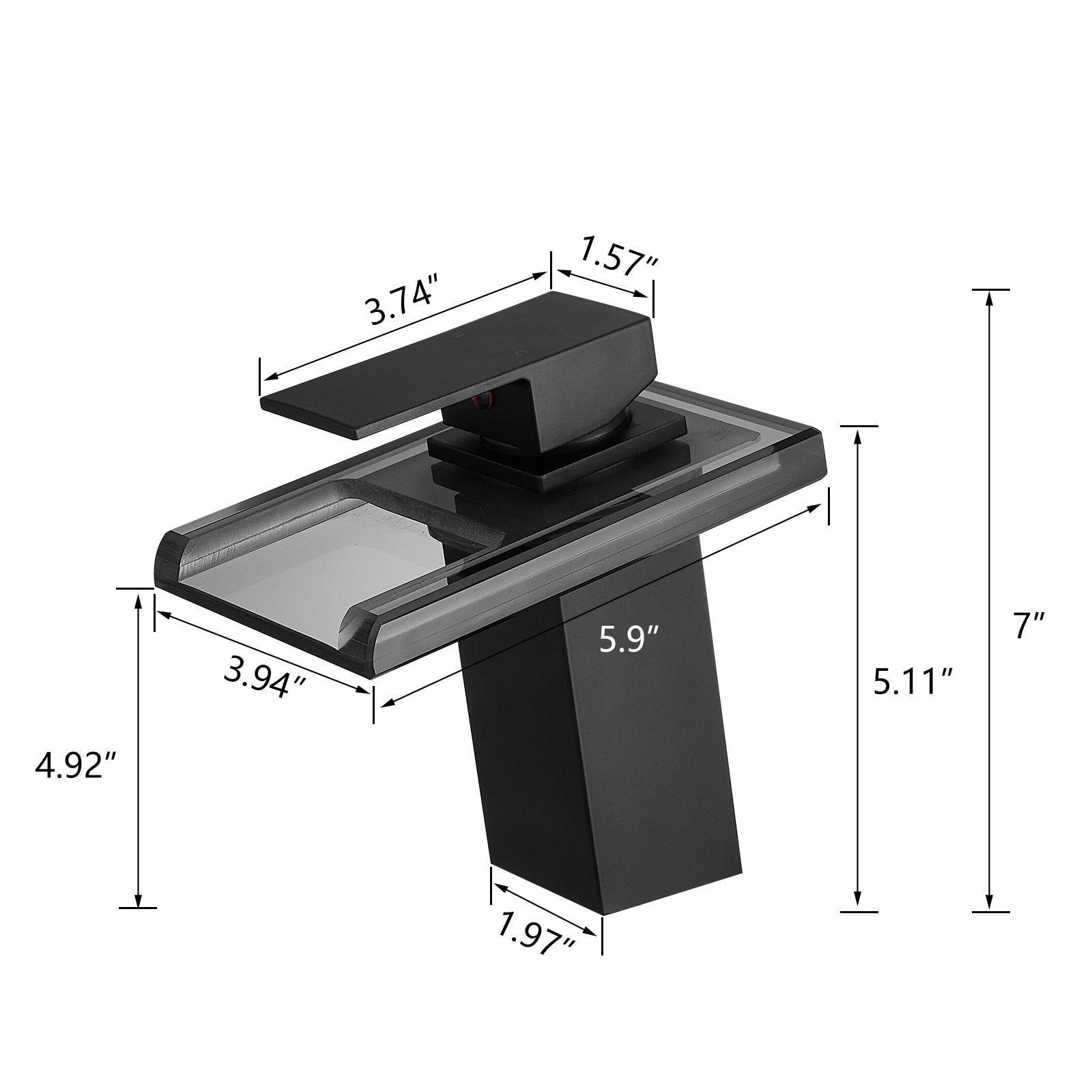 WELLFOR QJ-K-11411ORB Lavatory-Faucets - View #4