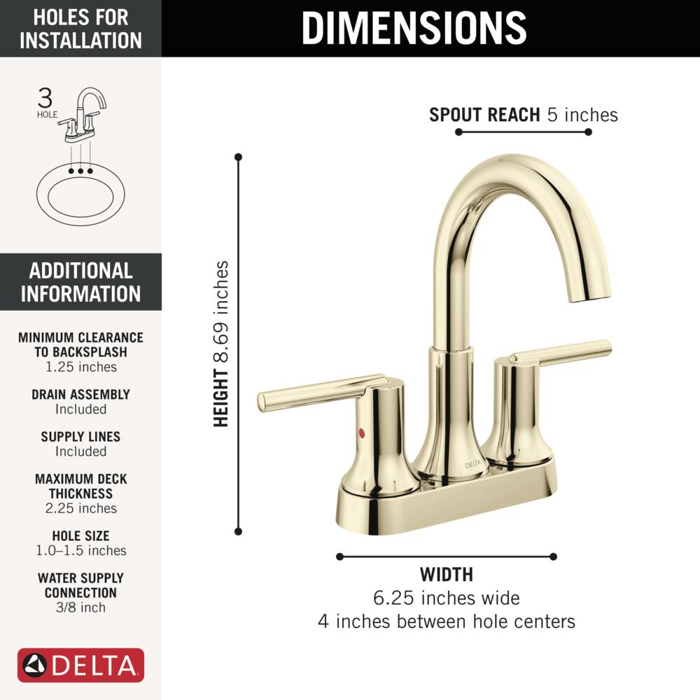 Delta 2559-PNMPU-DST Lavatory-Faucets - View #5