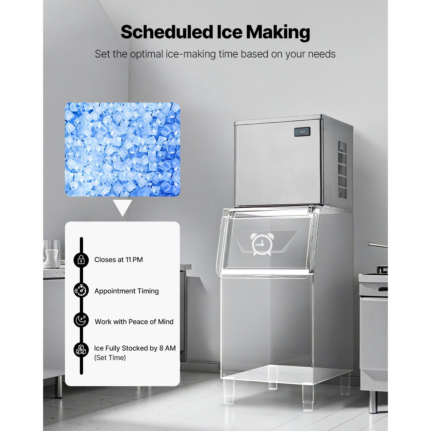 VEVOR FTZBJJTXFB65IHYJZ001 Icemaker-Access - View #7