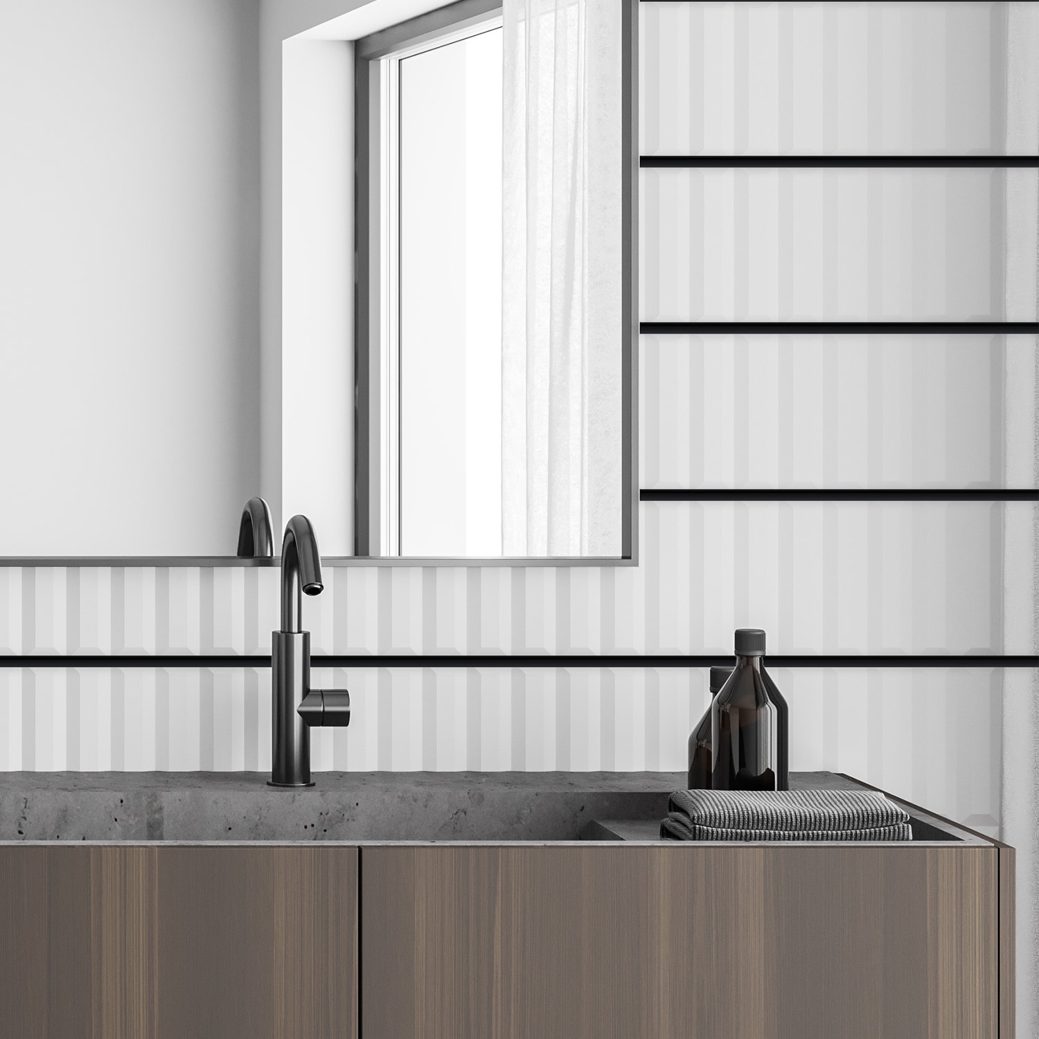 allen + roth SL708-41L Wall-Trim-Accent-Tile - View #3