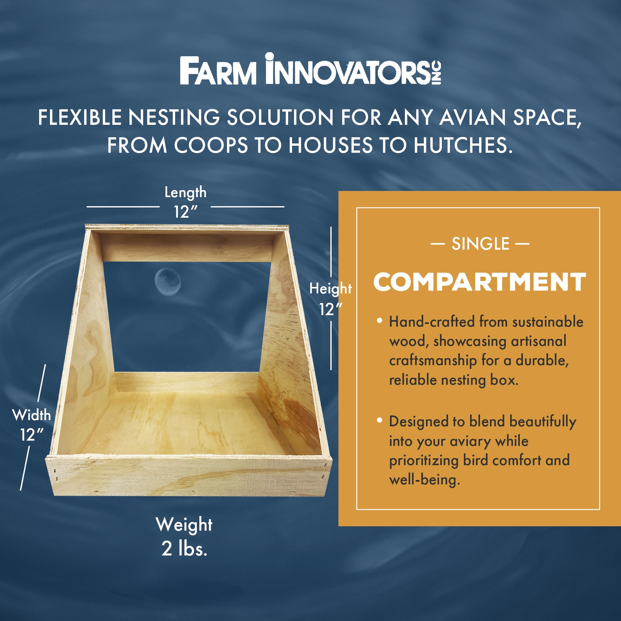 Farm Innovators FI-3850 Chicken-Coops-Rabbit-Hutches - View #3