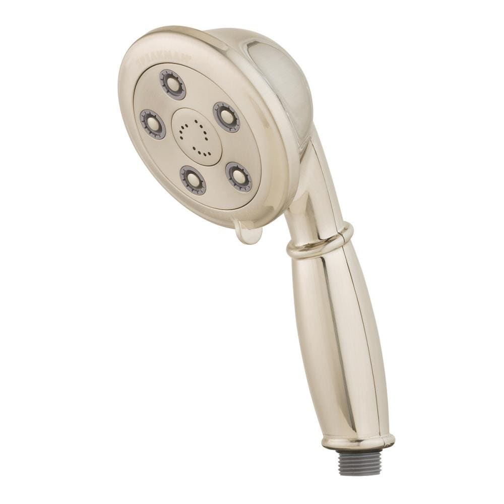 Speakman VS-3011-BN-E2 Chelsea 3.0 -Settings Brushed Nickel 4.0-in Round Handheld High Pressure Shower Head 2 GPM
