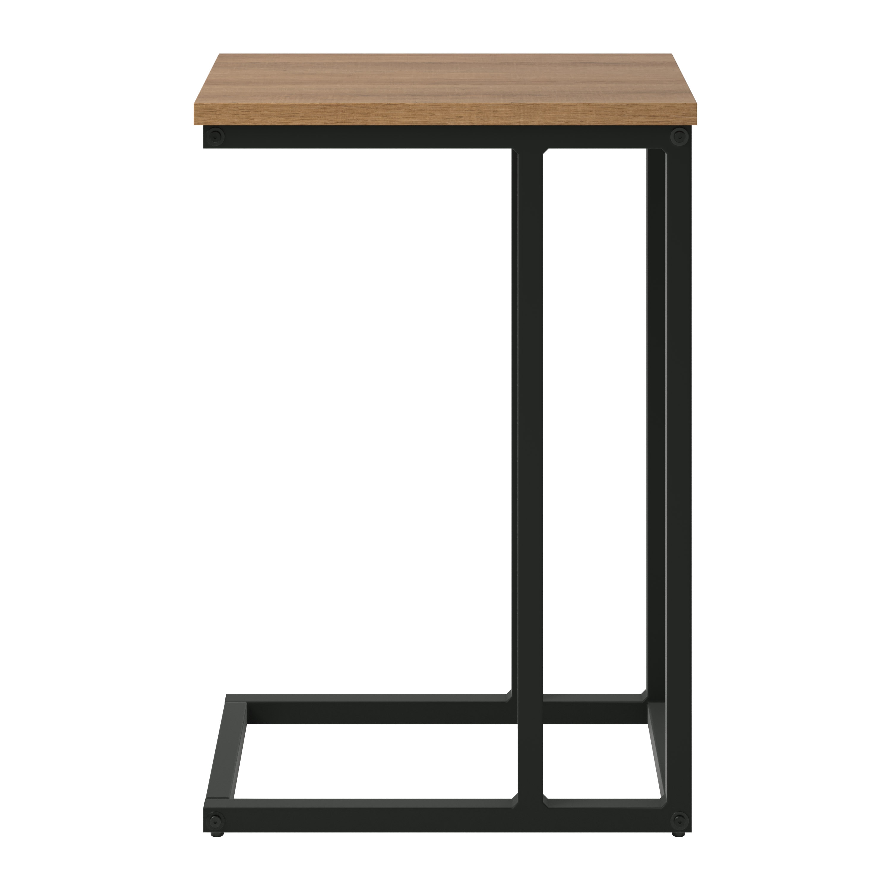 CorLiving BVLMM999S 10-in W x 24-in H Light Brown Composite Rectangular Modern End Table Assembly Required