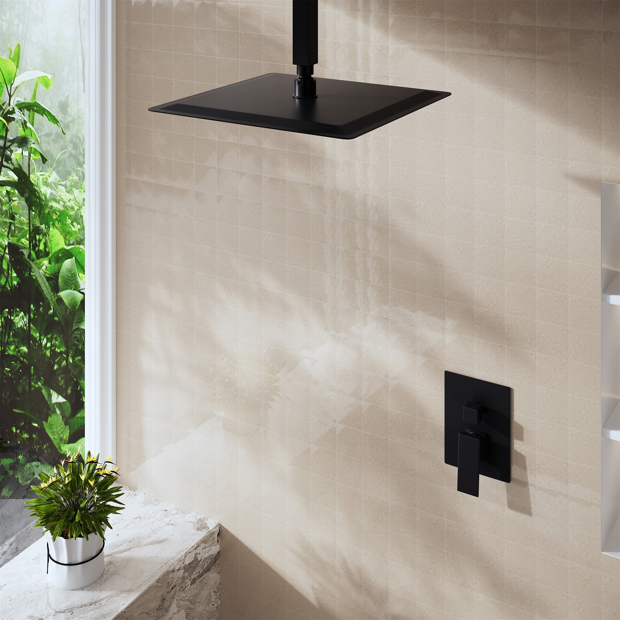 LUCKY ONE MD-RB1205 Fixed-Showerhead - View #2