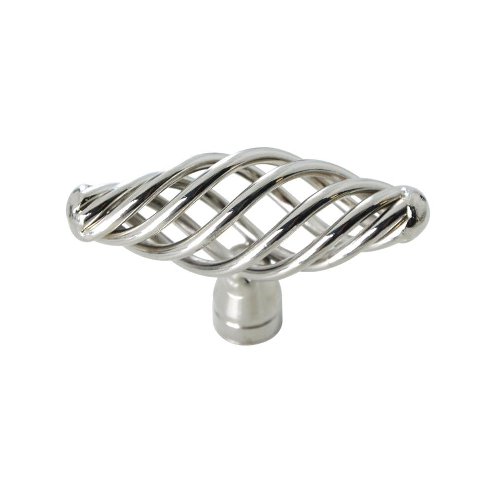 Utopia Alley HW326PLNK021-10 HW326XXX 1-1/5-in Brushed Nickel Birdcage Classic Cabinet Knob