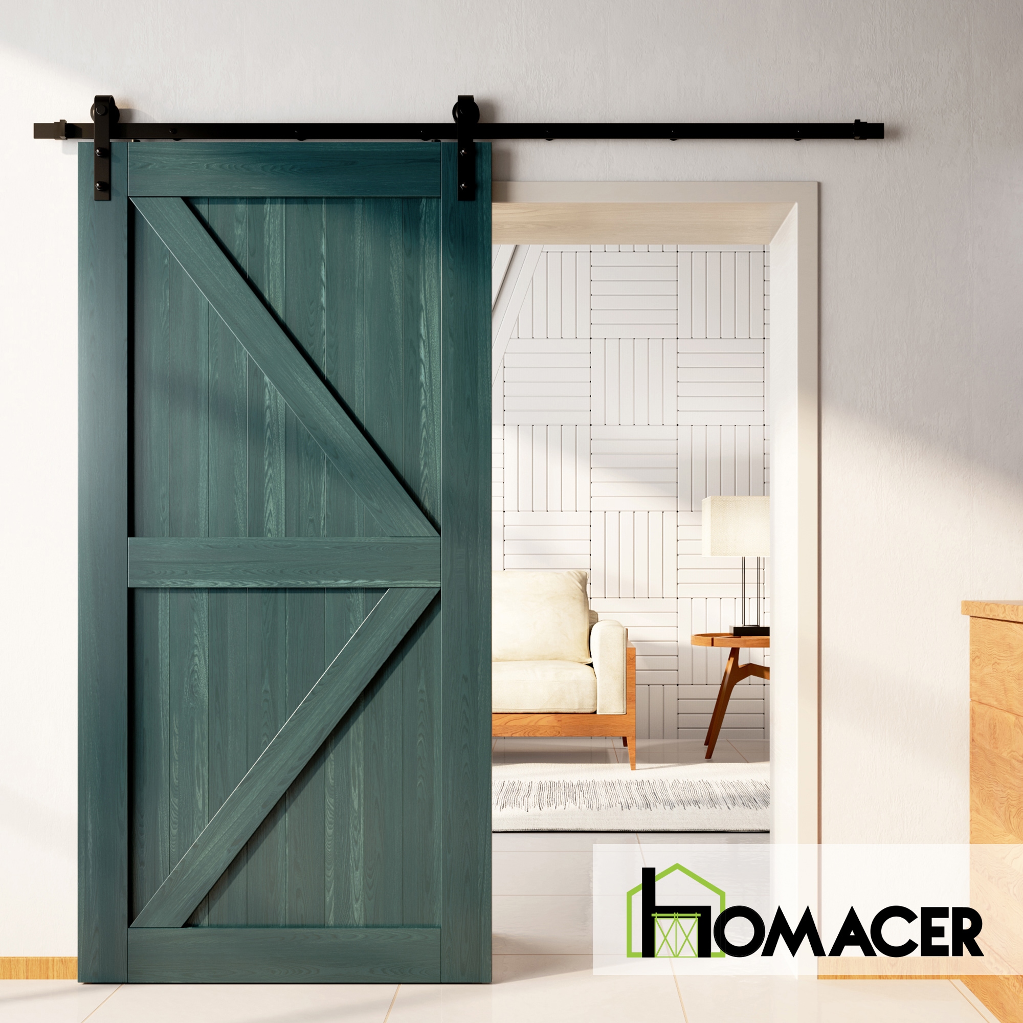 HOMACER 6080F-RP Barn-Doors - View #2