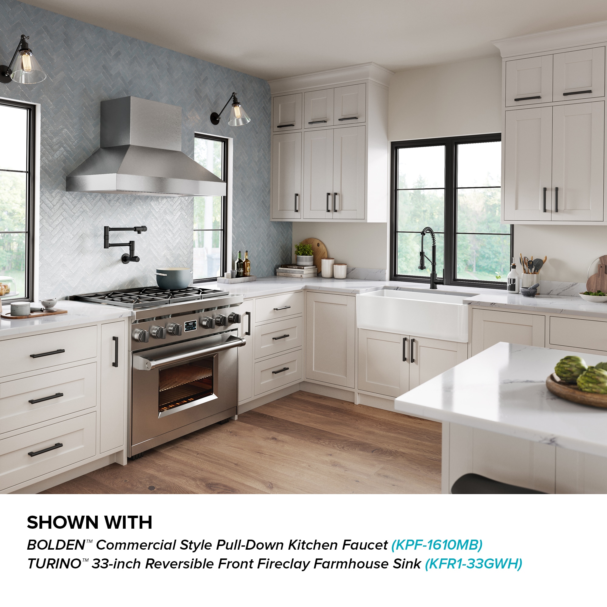 Kraus KPF-5003MB Kitchen-Faucets - View #13