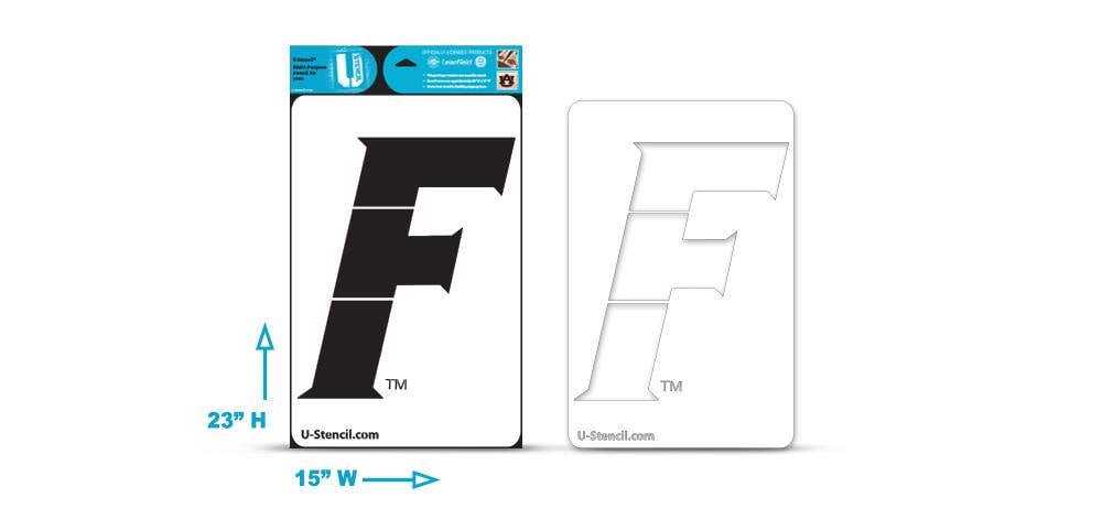 U-Stencil FUOOS-503 Officially Licensed Multipurpose Collegiate Stencil
