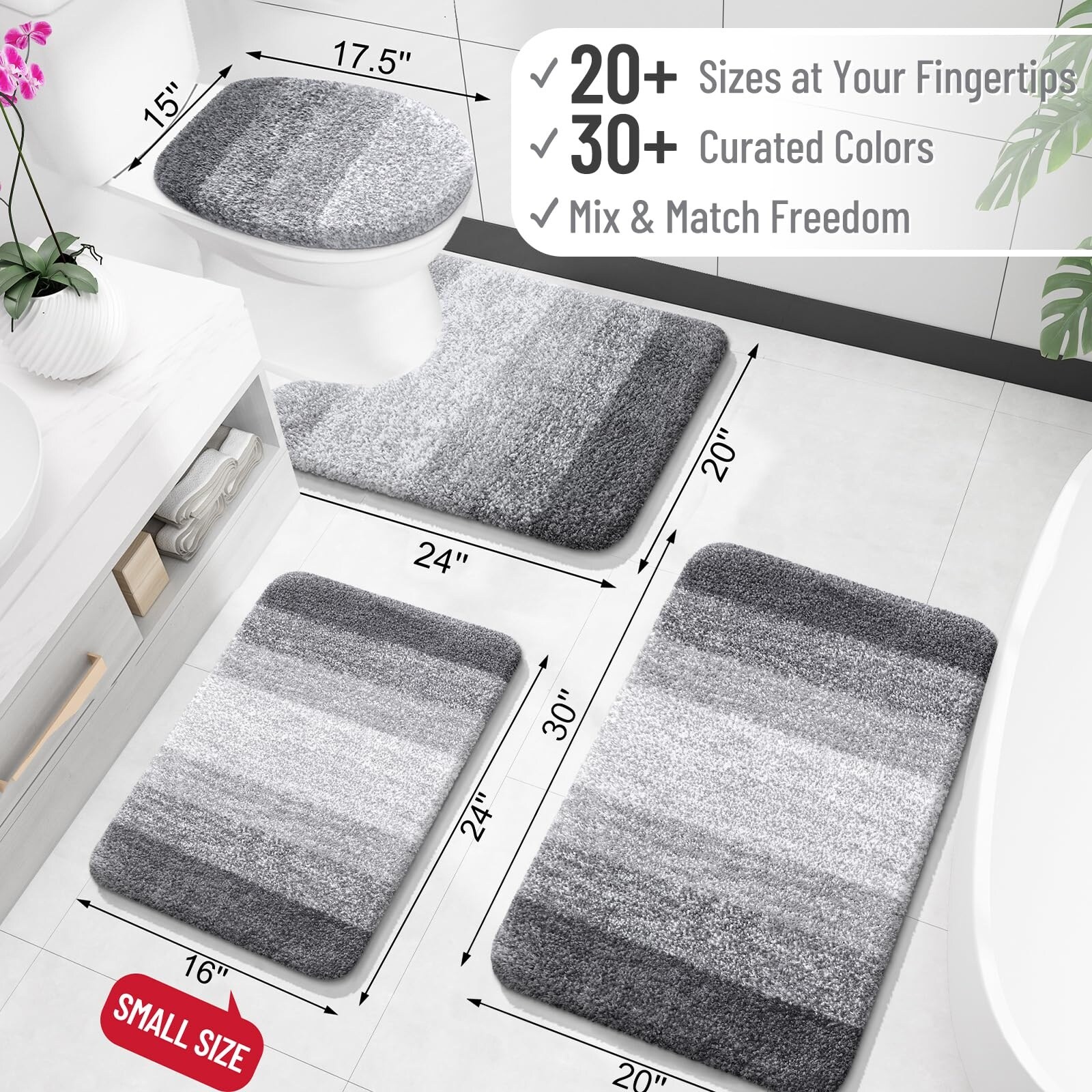 SenQWFa LSQ0722S102 Bath-Rugs - View #2