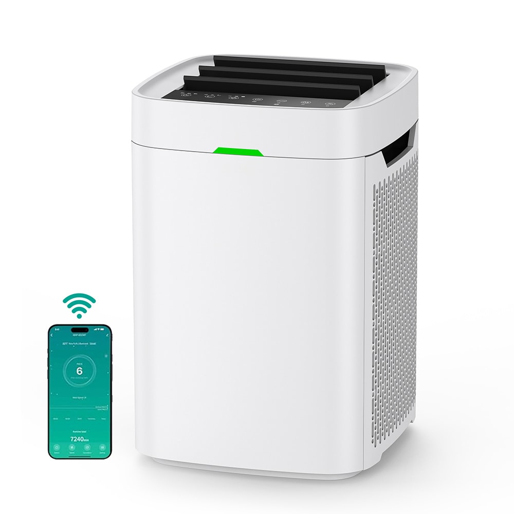 EdenDirect 4 -Speed White1 True HEPA Air Purifier (Covers: 2500-sq ft )