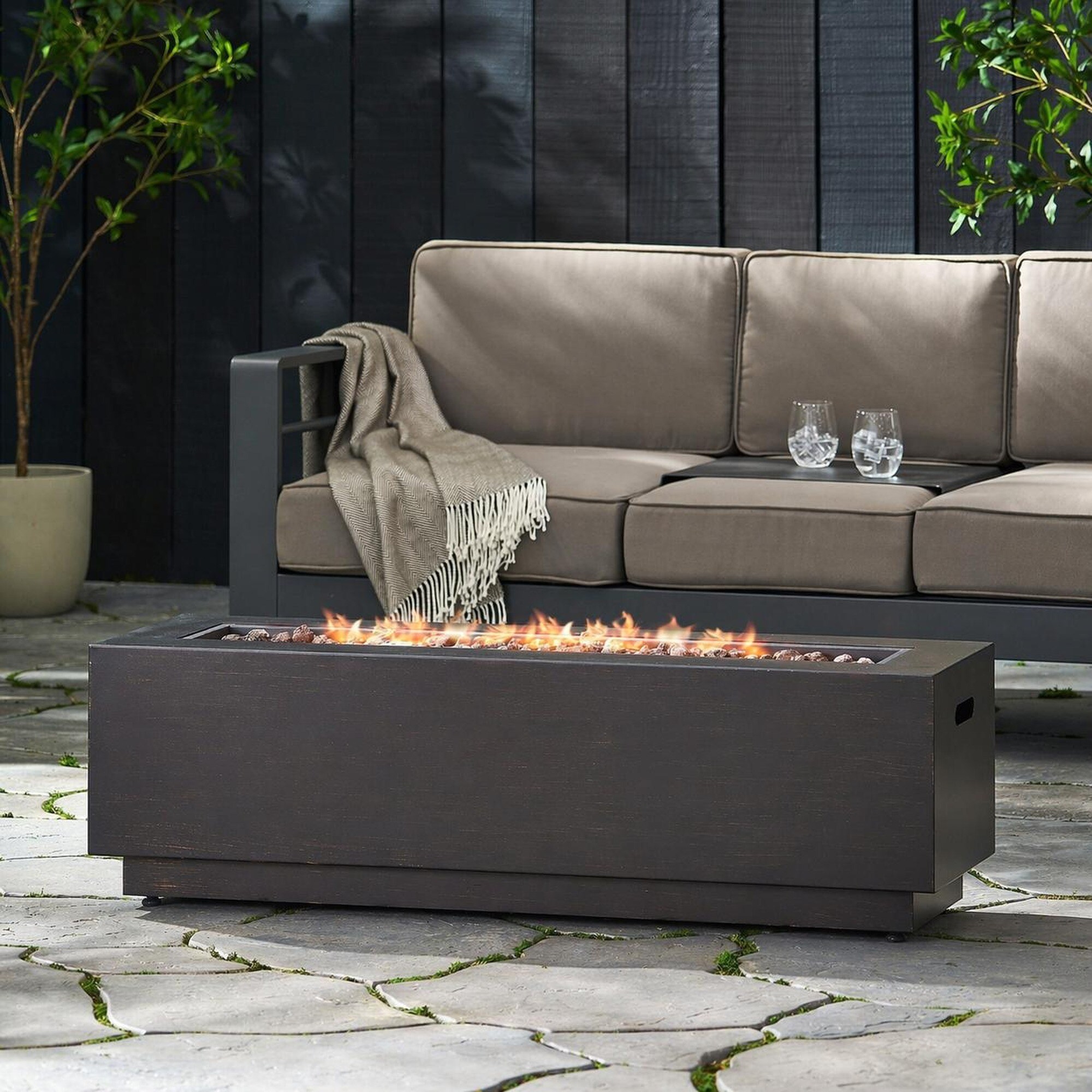 TEINIE HJJ-62836BRN50K Outdoor-Gas-Firepits - View #2