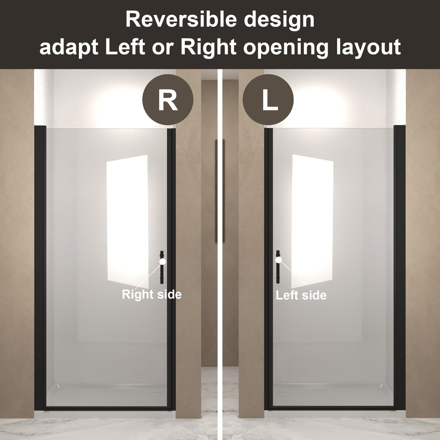 Wooakway FXLS0605-601B12 Shower-Doors - View #6