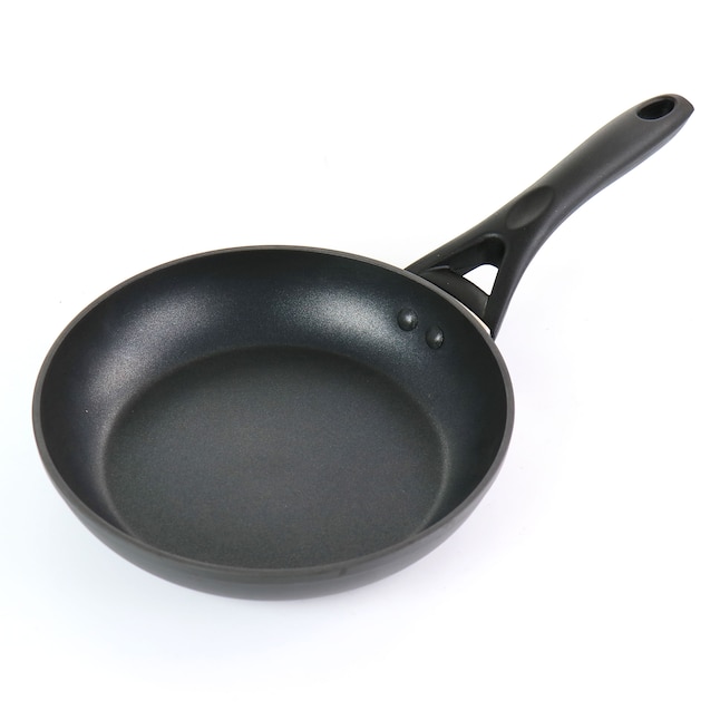 Oster 8 Inch Aluminum Frying Pan, Black, Nonstick Cooking Surface in the  Cooking Pans & Skillets department at