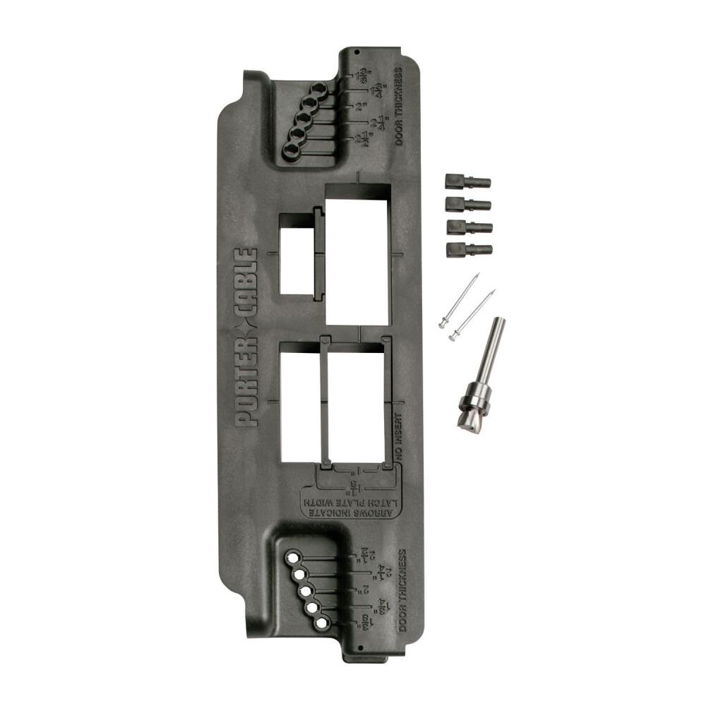PORTER CABLE Strike and Latch Plate Template in the Woodworking Tool