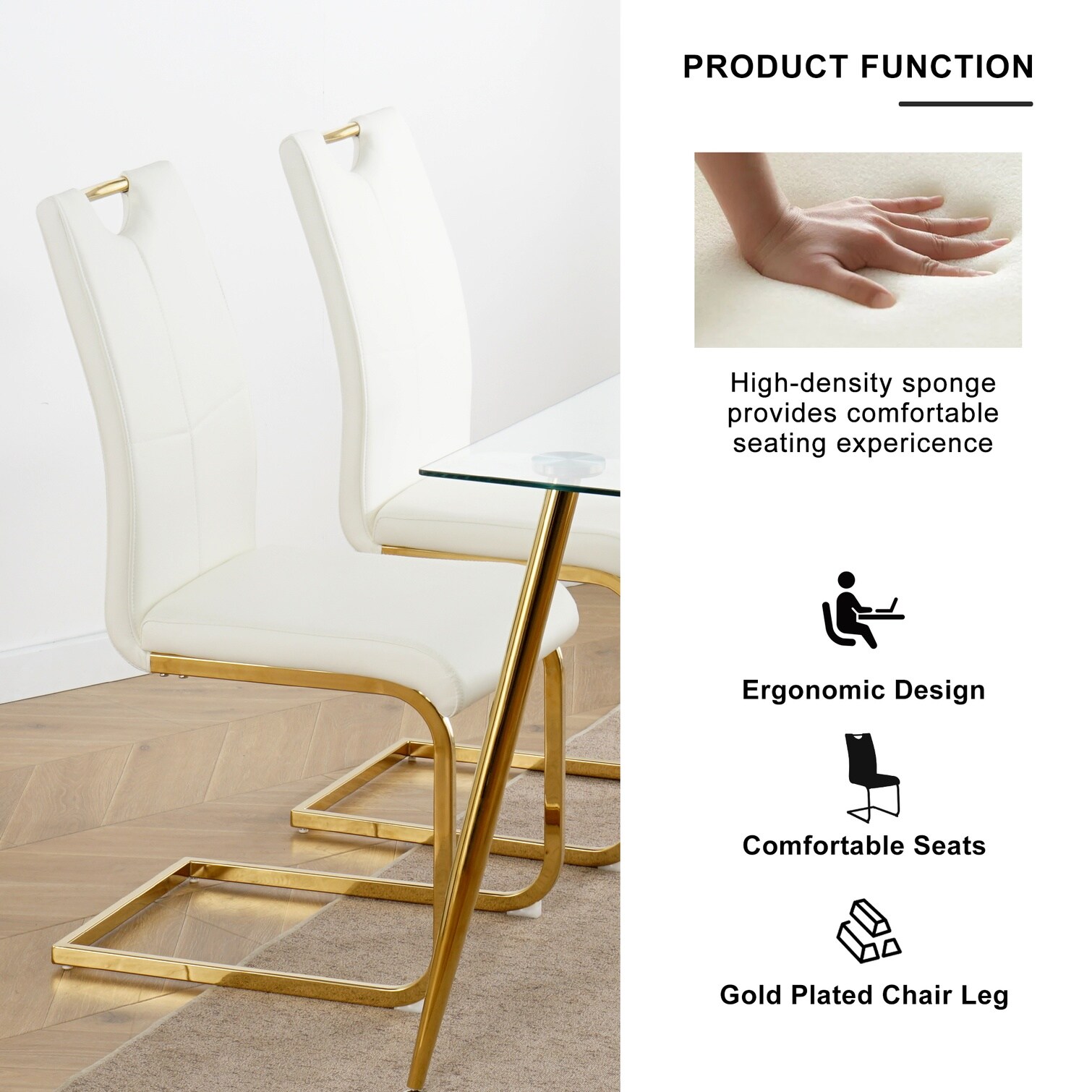 SunJet WZT0D4OVCMLB Dining-Chairs - View #3
