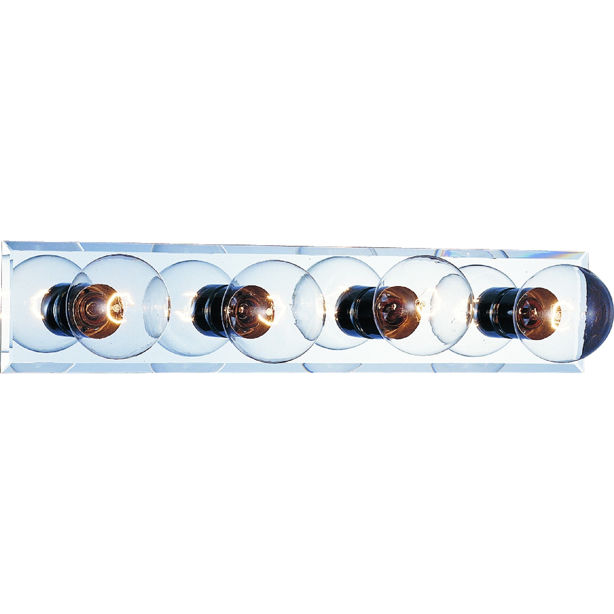Volume Lighting V1034-3 24-in 4 -Light Polished Chrome Modern/contemporary Vanity light