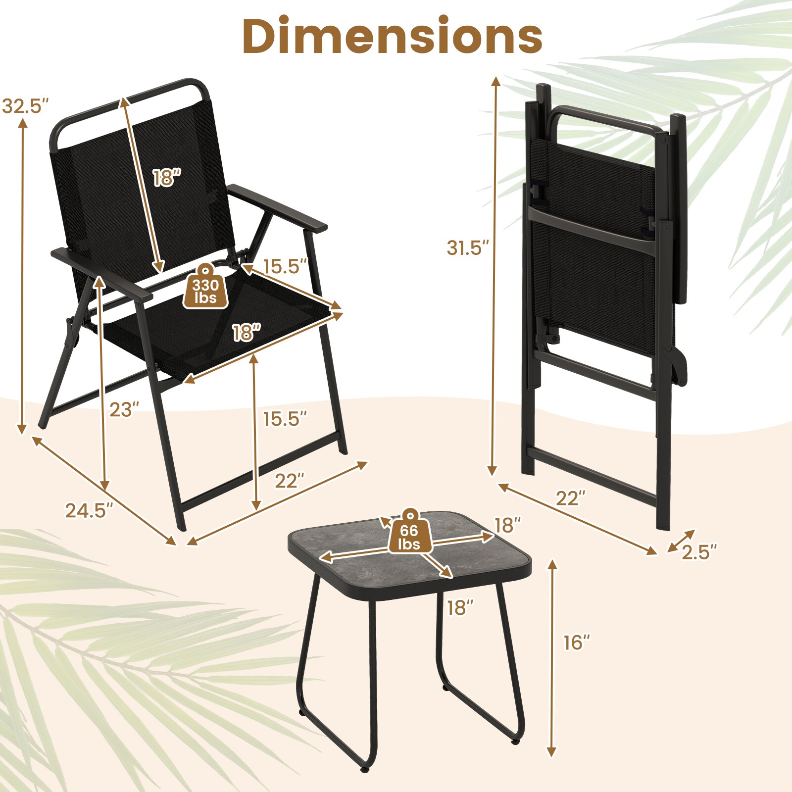 Slickblue D-CO-KD54111PN Patio-Conversation-Sets - View #5
