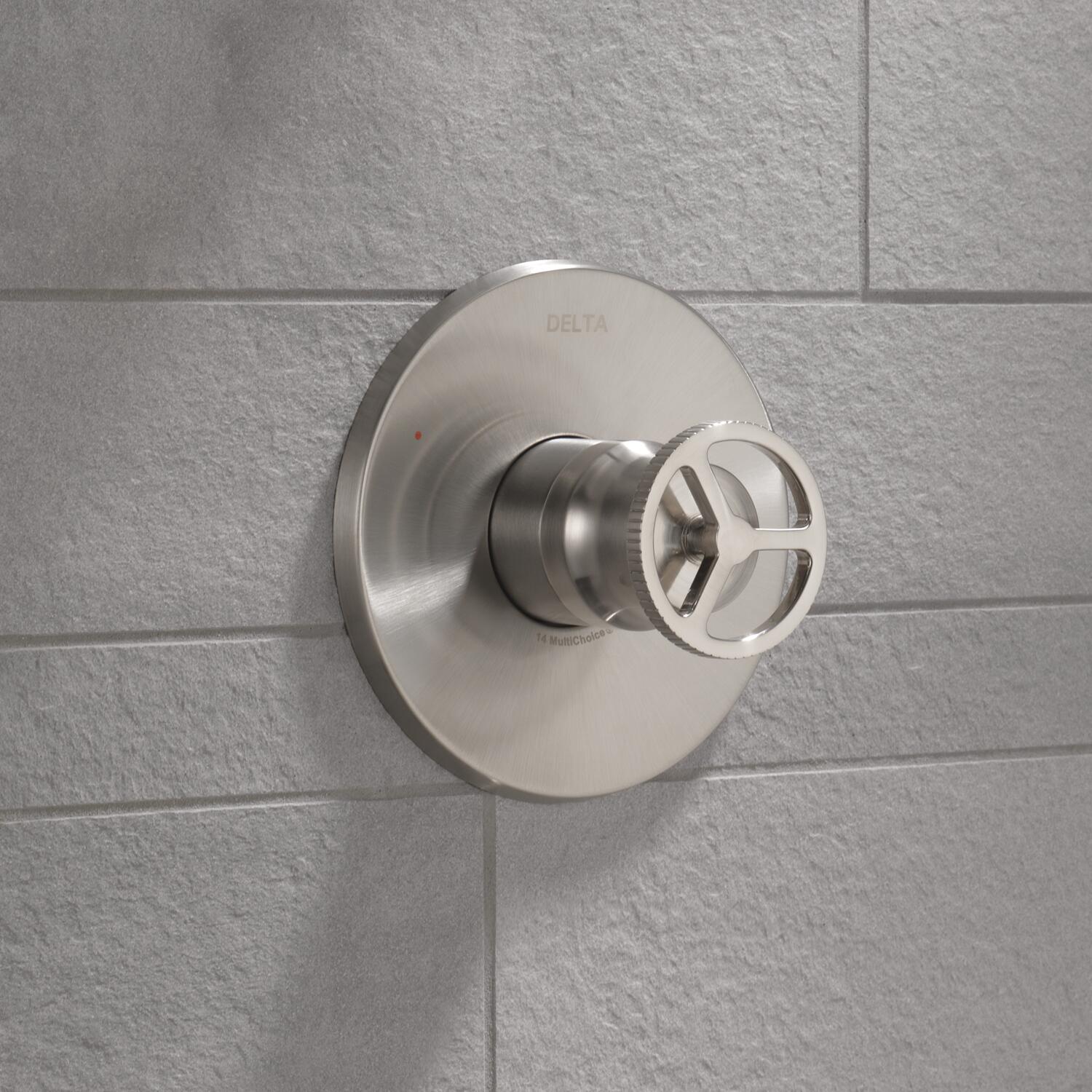 Delta T14058-SS Bath-Shower-Facc - View #2