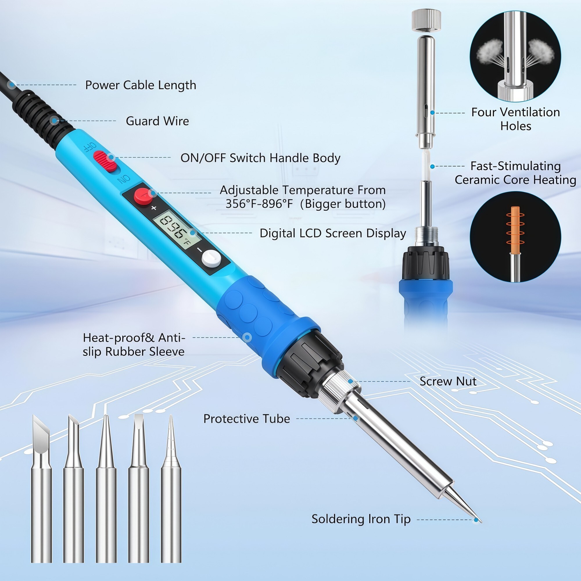 Numhew NHWILL9885 Soldering-Kits - View #2
