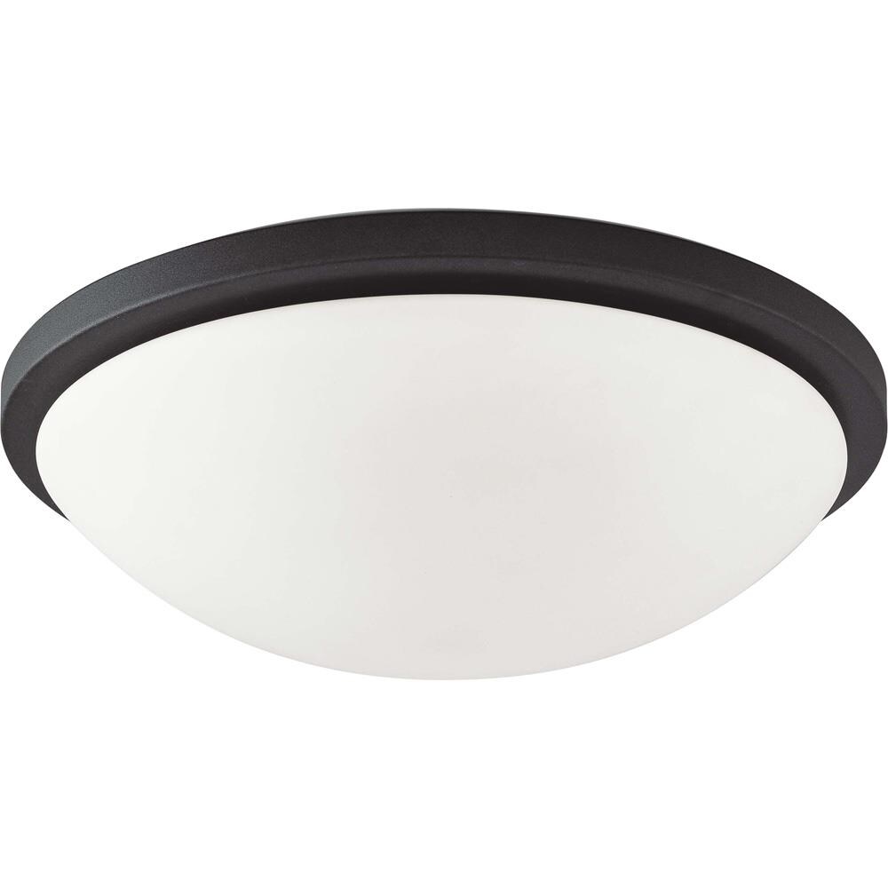  LW2949 Textured Black Transitional Bell Mini Hanging Pendant Light