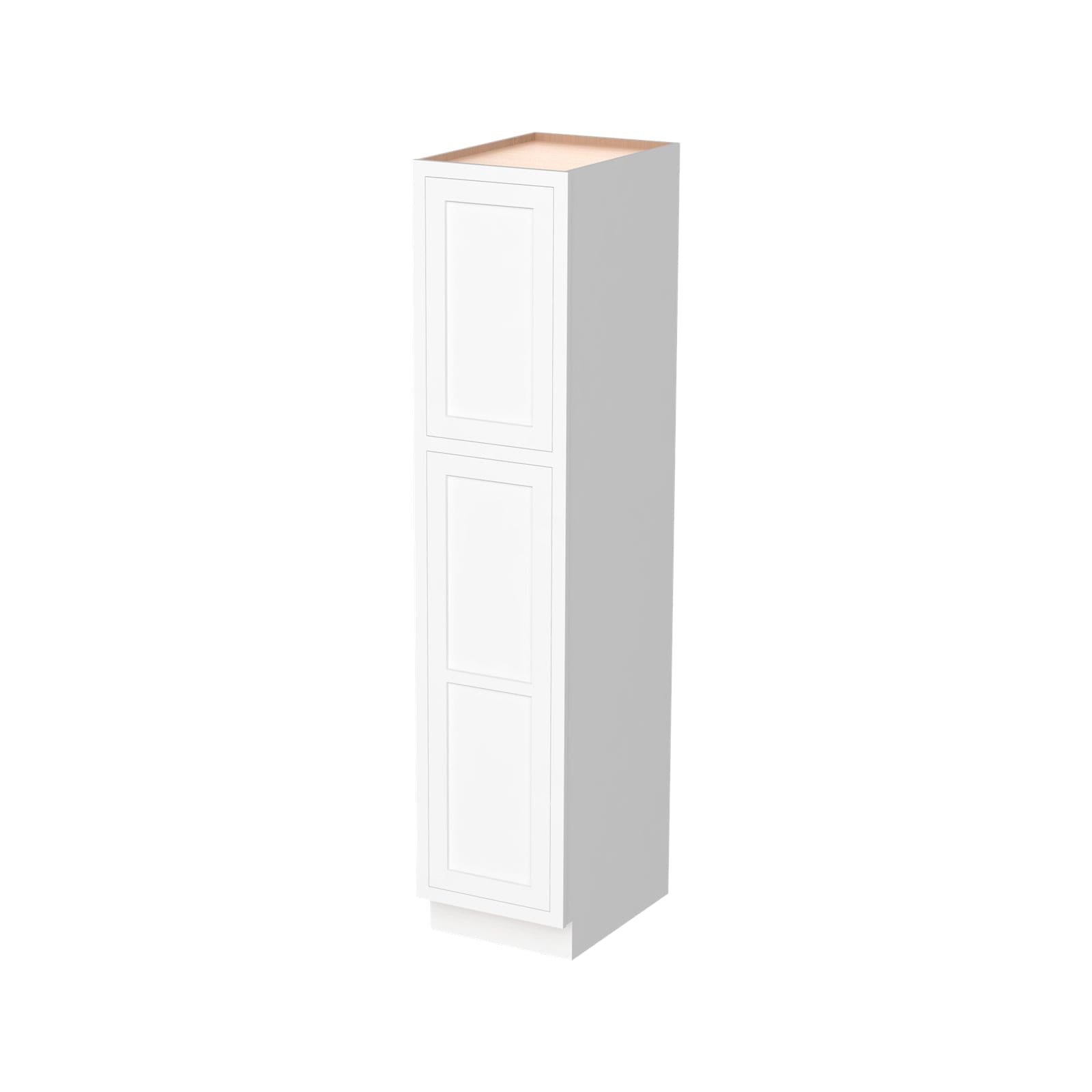 CASAINC 18x25x96 in Single Door Tall Pantry Cabinet Freestanding Engineered Wood Modern Finish with Door and Adjustable Shelves for Kitchen
