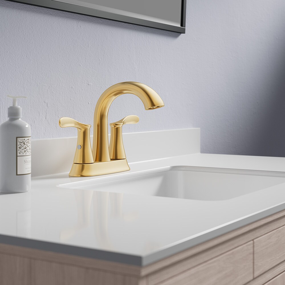 allen + roth F51A1120CZ Lavatory-Faucets - View #4