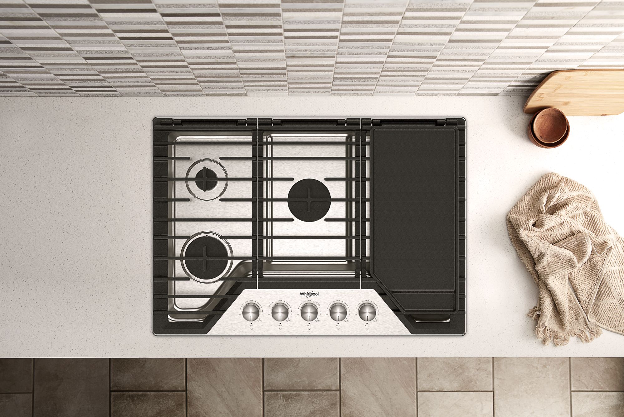 Whirlpool WCGK7530PS Gas-Cktp - View #12