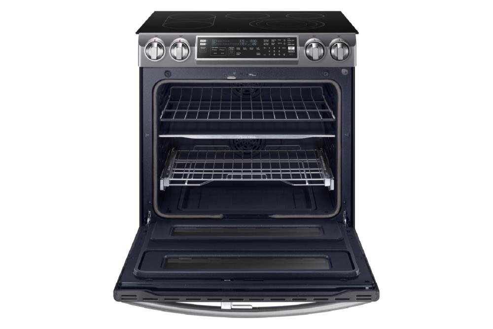 6.3 cu. ft. Smart Freestanding Electric Range with Flex Duo™, No