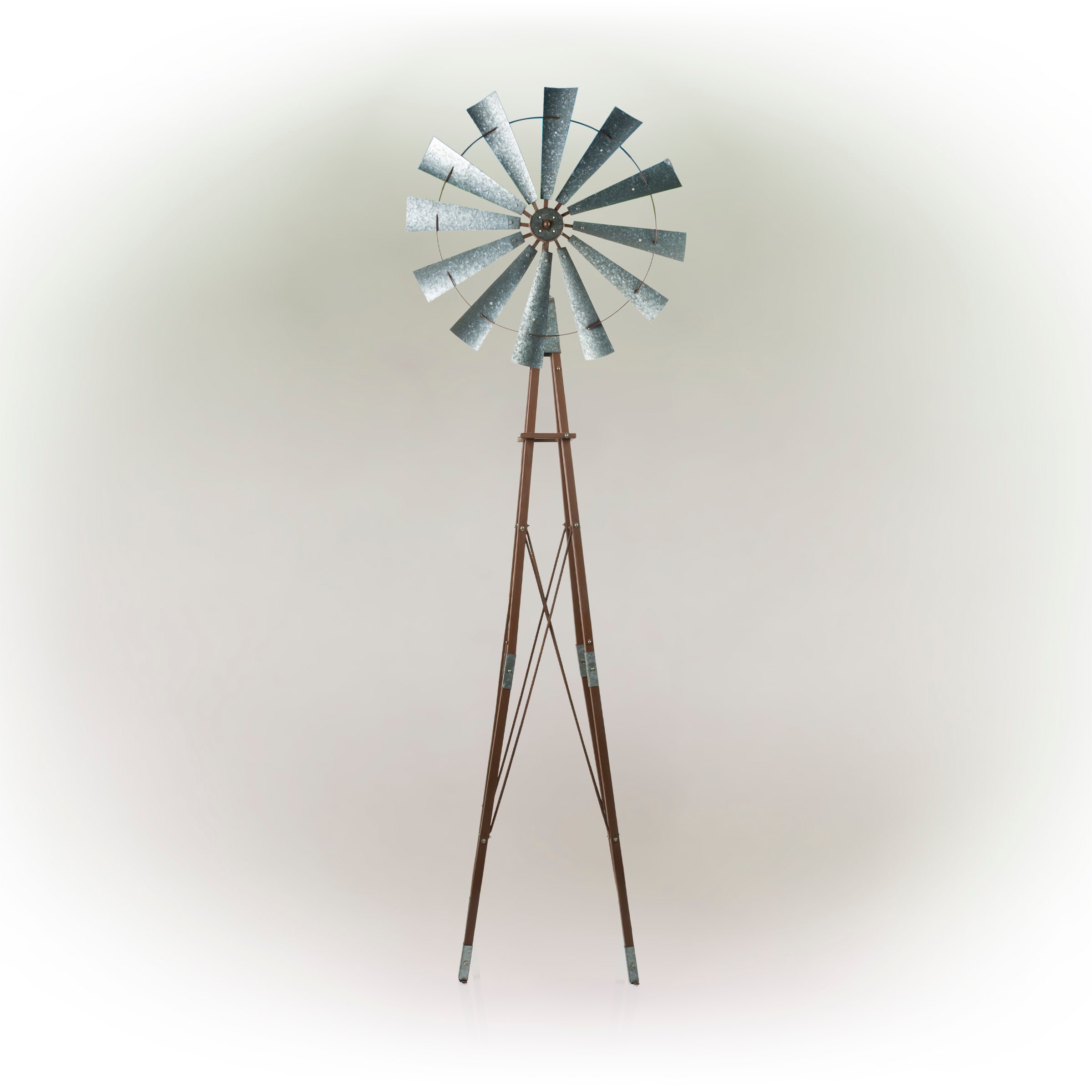 Alpine Corporation JUM264 Red Iron Wind Spinner