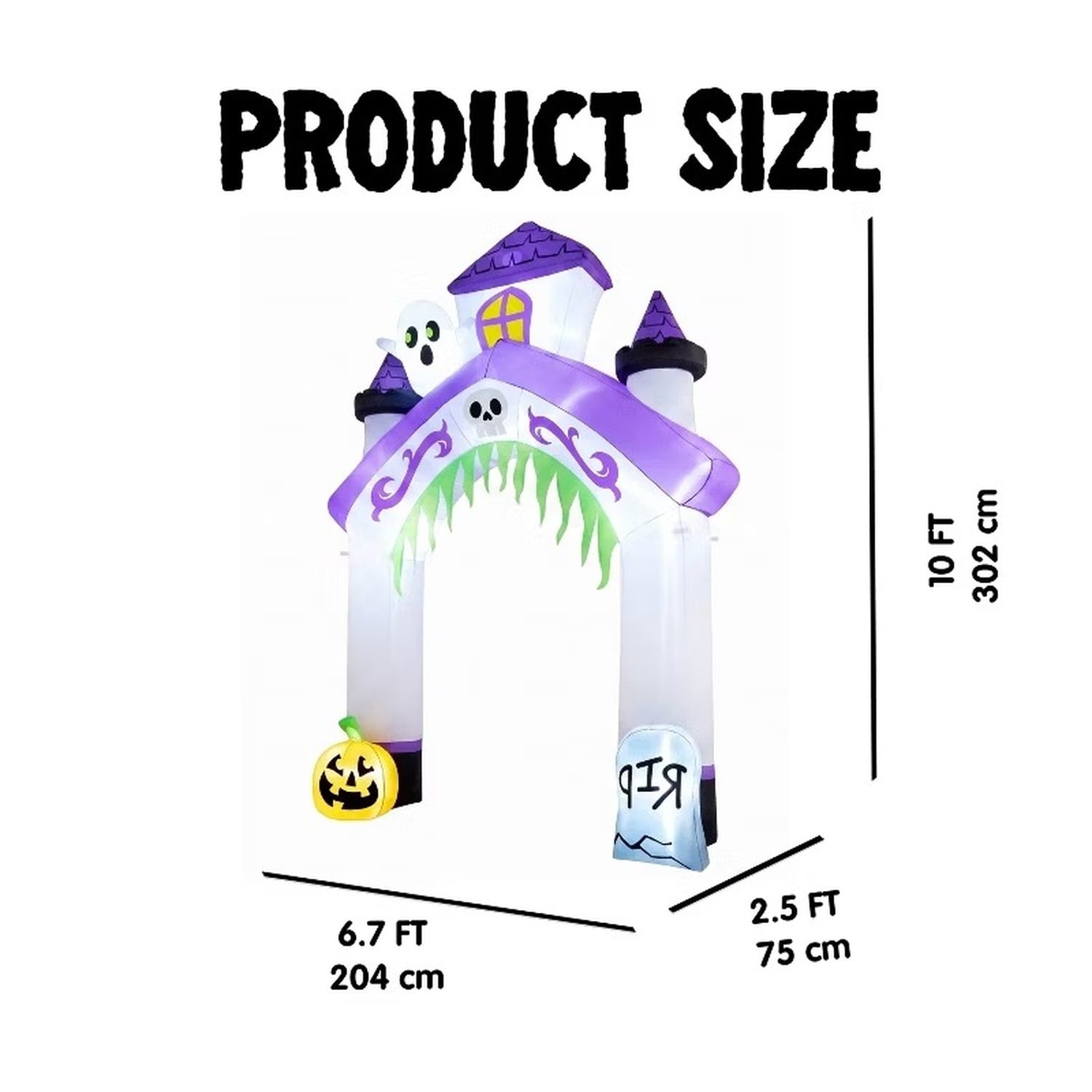 Joyfy 18745 Outdoor-Halloween-Decor - View #2