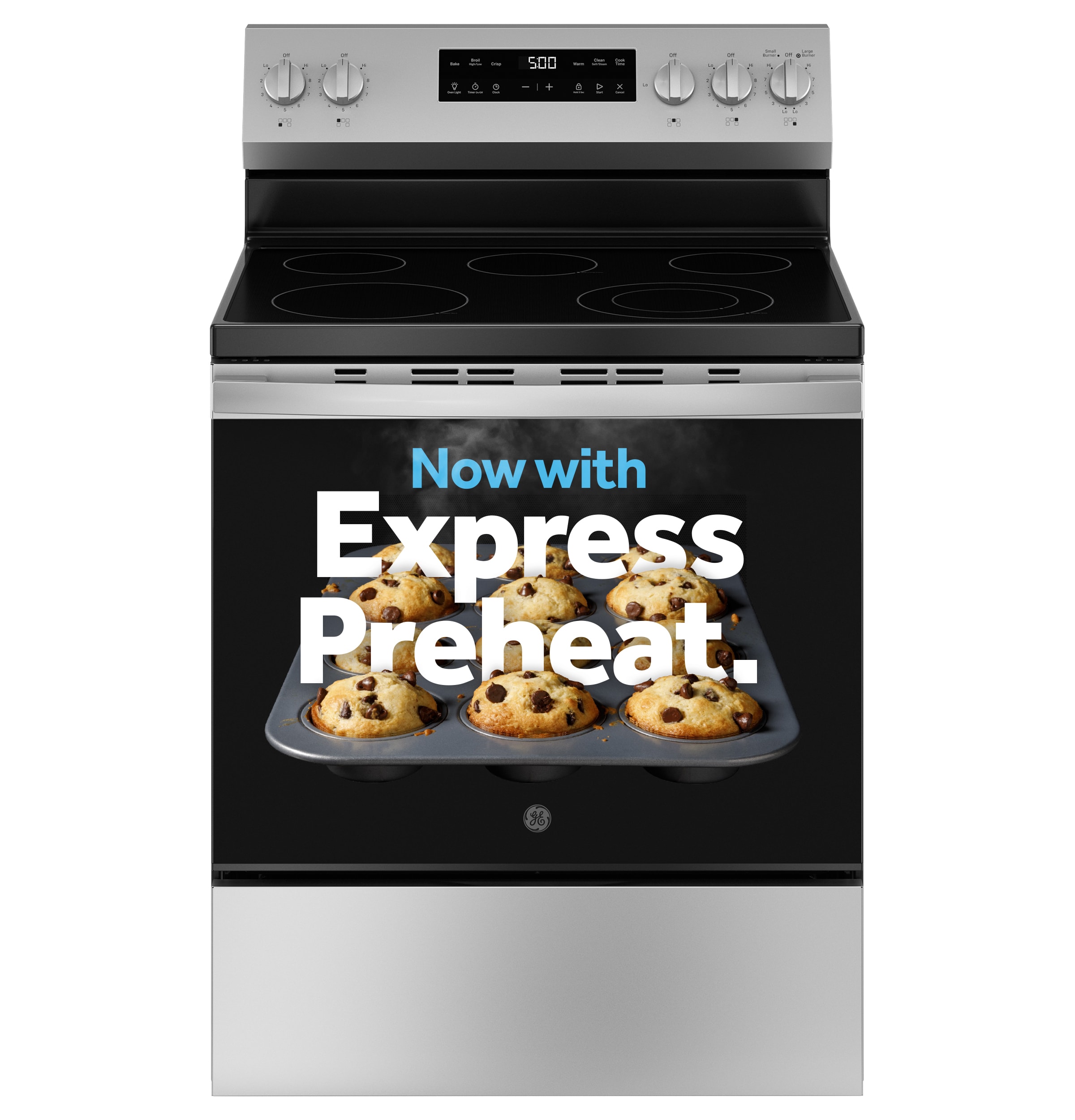 GE GRF500PVSS Freestanding-Electric-Ranges - View #4