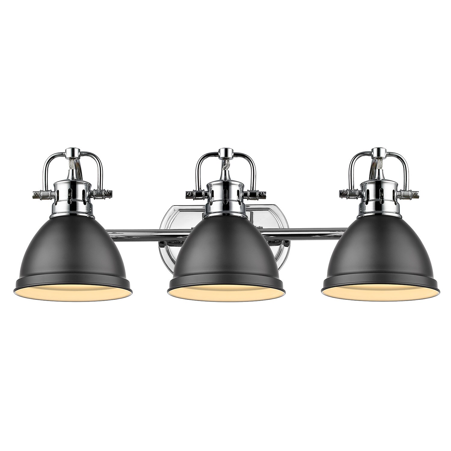 Golden Lighting 3602-BA3 CH-BLK b089995 - View #3