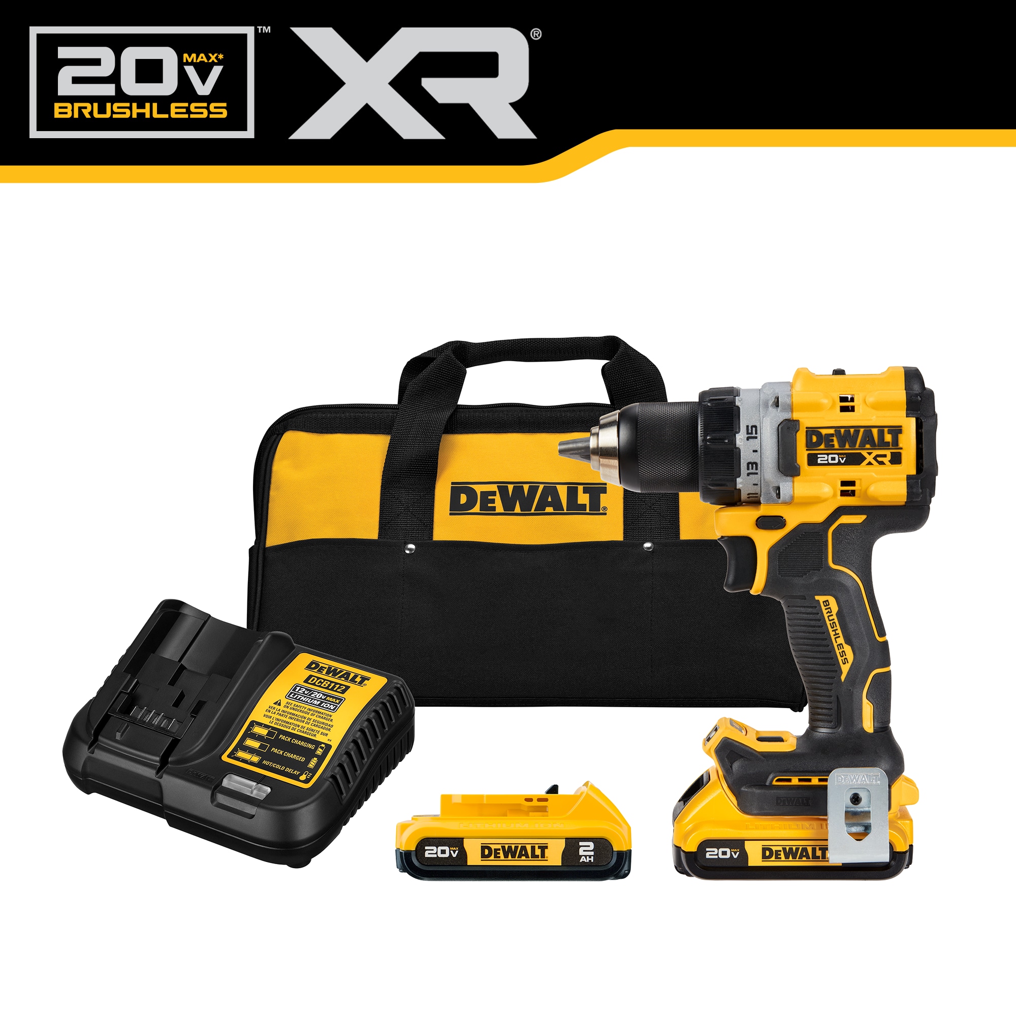  DEWALT 20V MAX XR Drill/Driver, Brushless, 3 Speed, Tool Only  (DCD991B) : Tools & Home Improvement