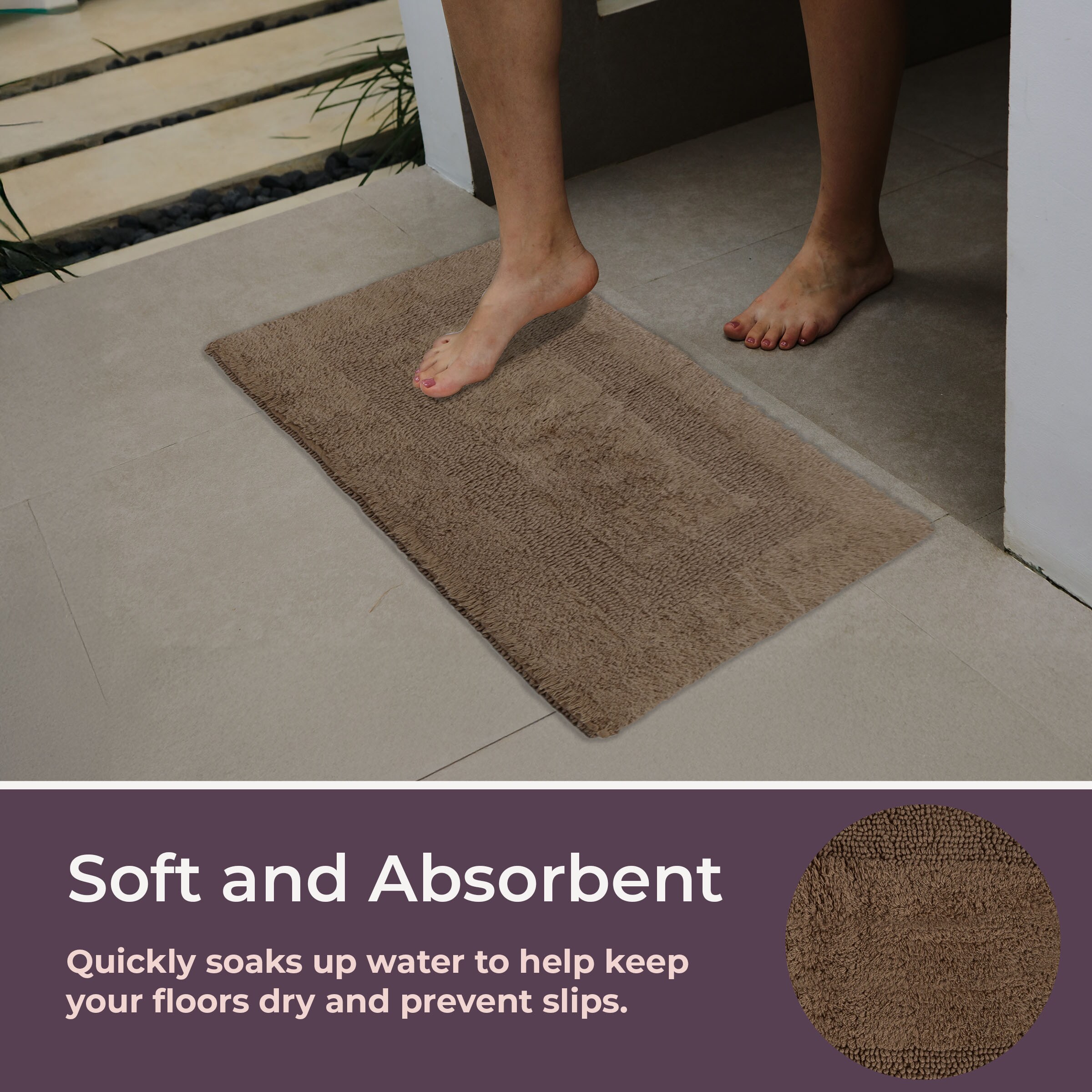 Hastings Home 910930IRY Bath-Rugs - View #3