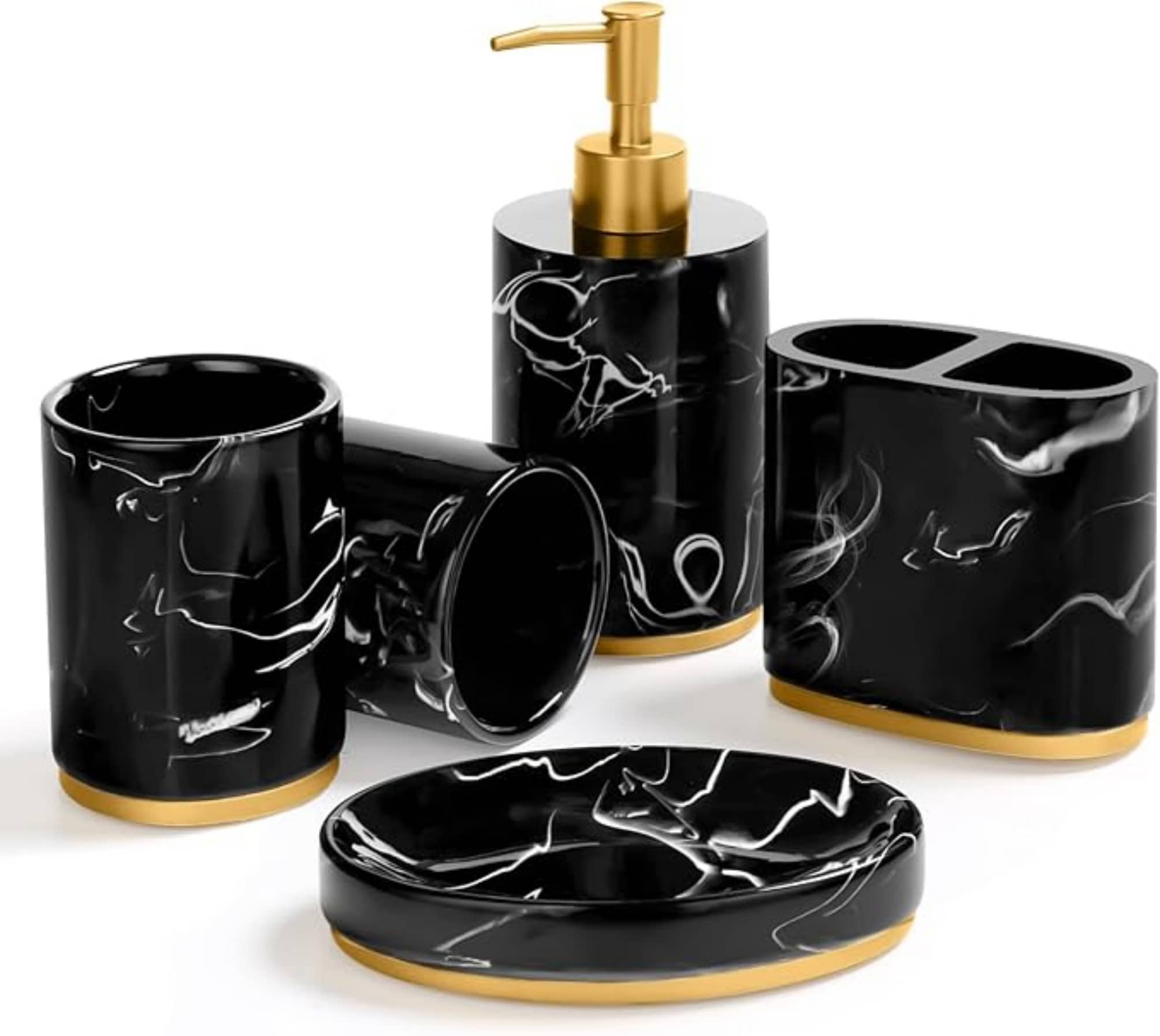 Rainlex YJ-BS-2405 Multiple colors Resin Bath accessory set