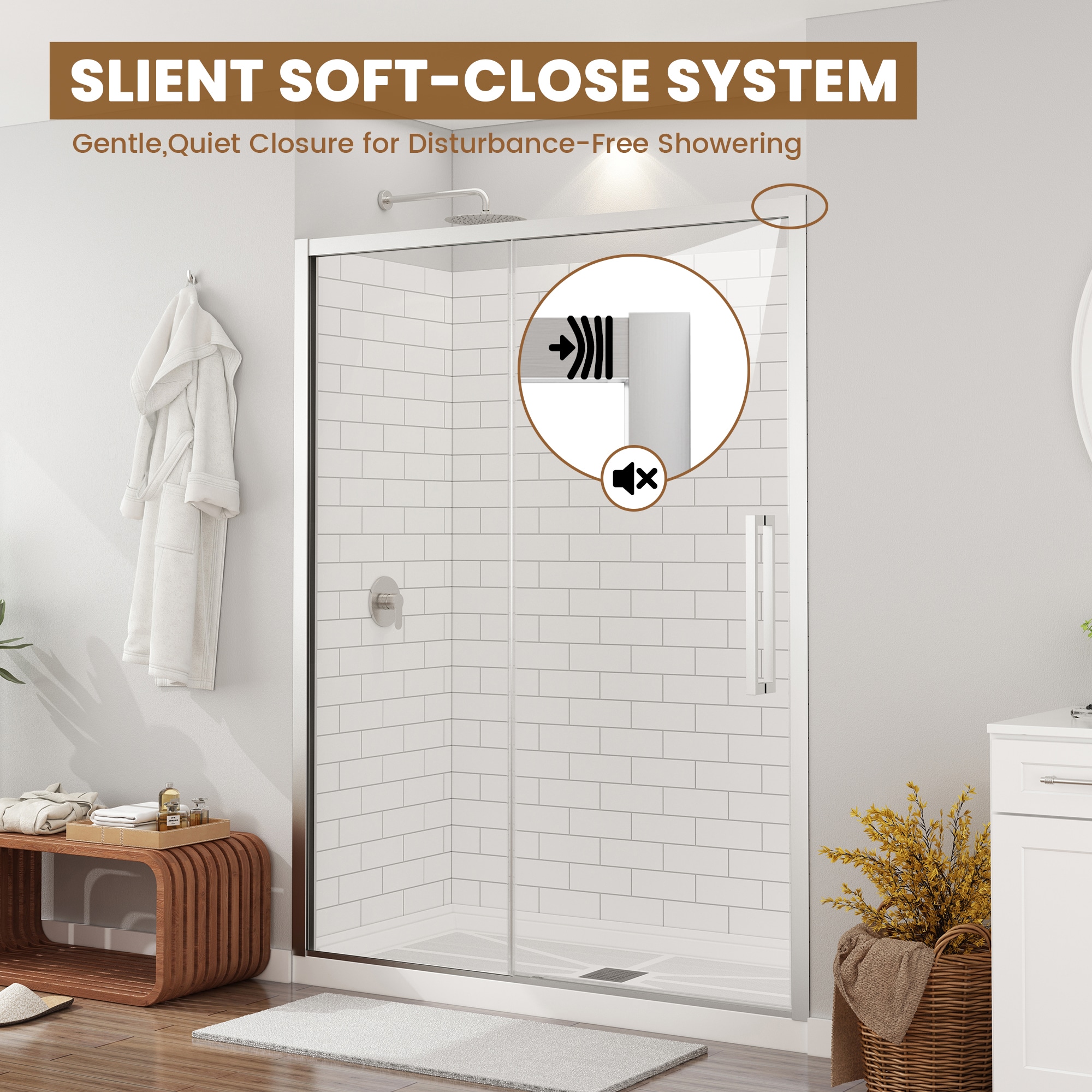 CASAINC CABR1302BN20C15 Alcove-Shower-Kit - View #8