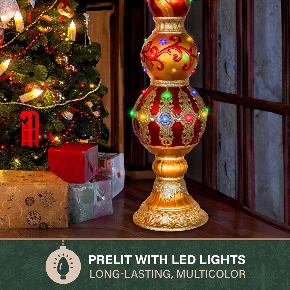 Fraser Hill Farm FFRS048-FIN5-RD Outdoor-Christmas-Decor - View #6