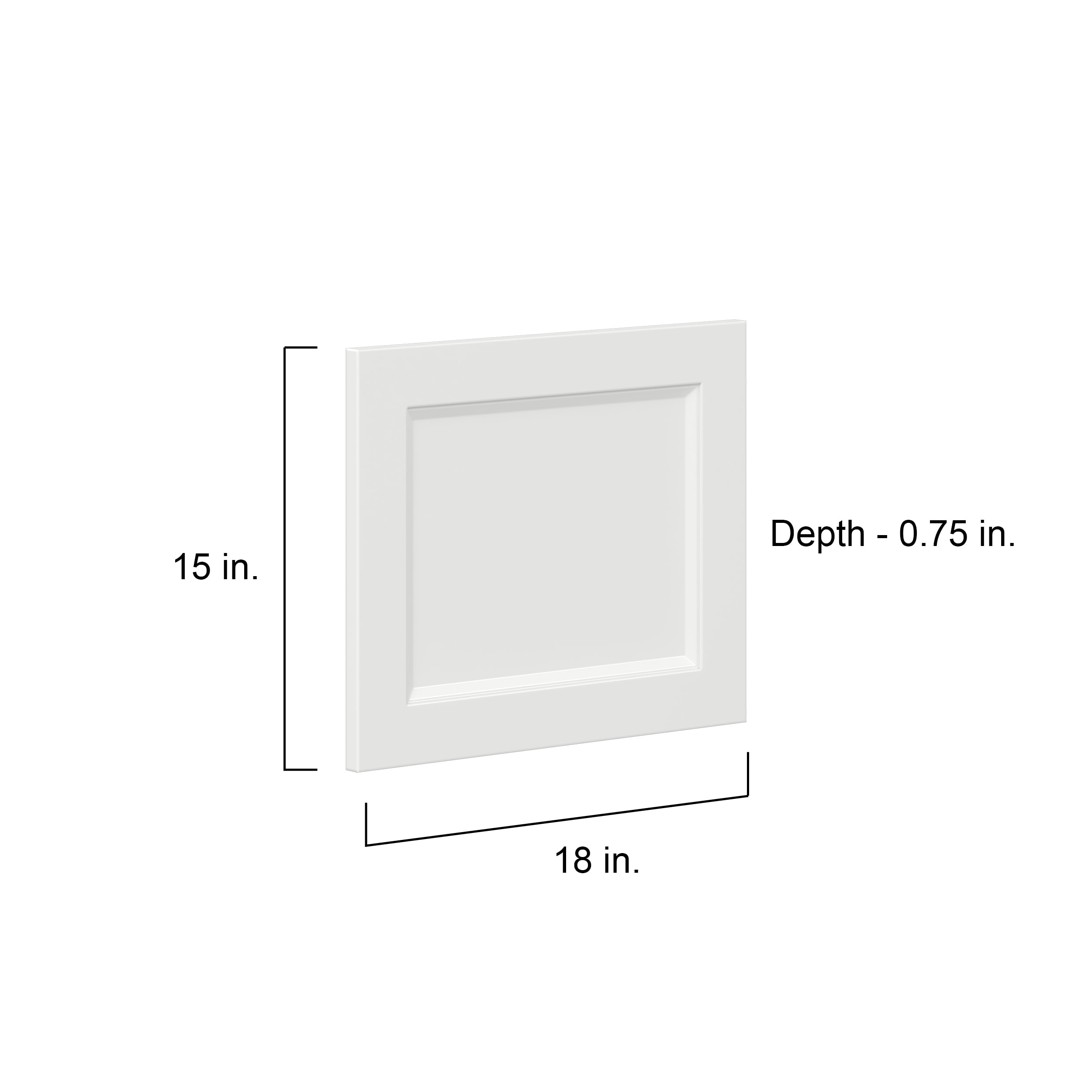 Hugo&Borg DSDF1815-RI Kitchen-Cabinet-Doors - View #4