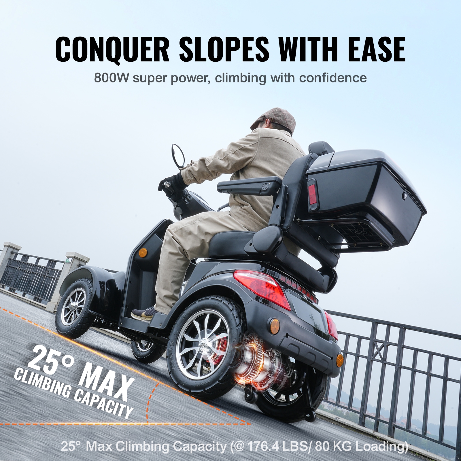 VEVOR SLZXXXZXC500B93YTV1 scooters - View #4