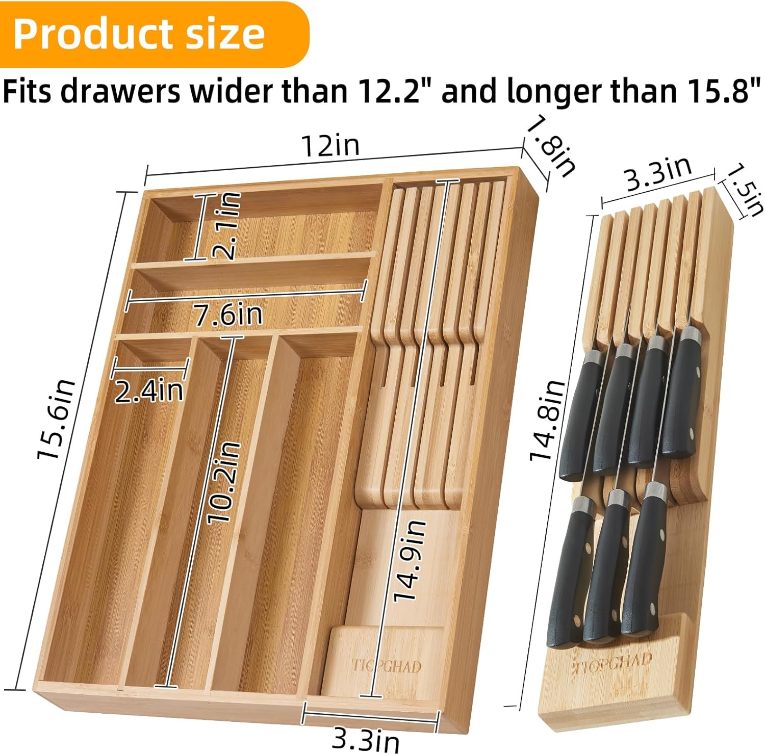 Etokfoks LET1125F31 Kitchen-Utensil-Holder - View #7