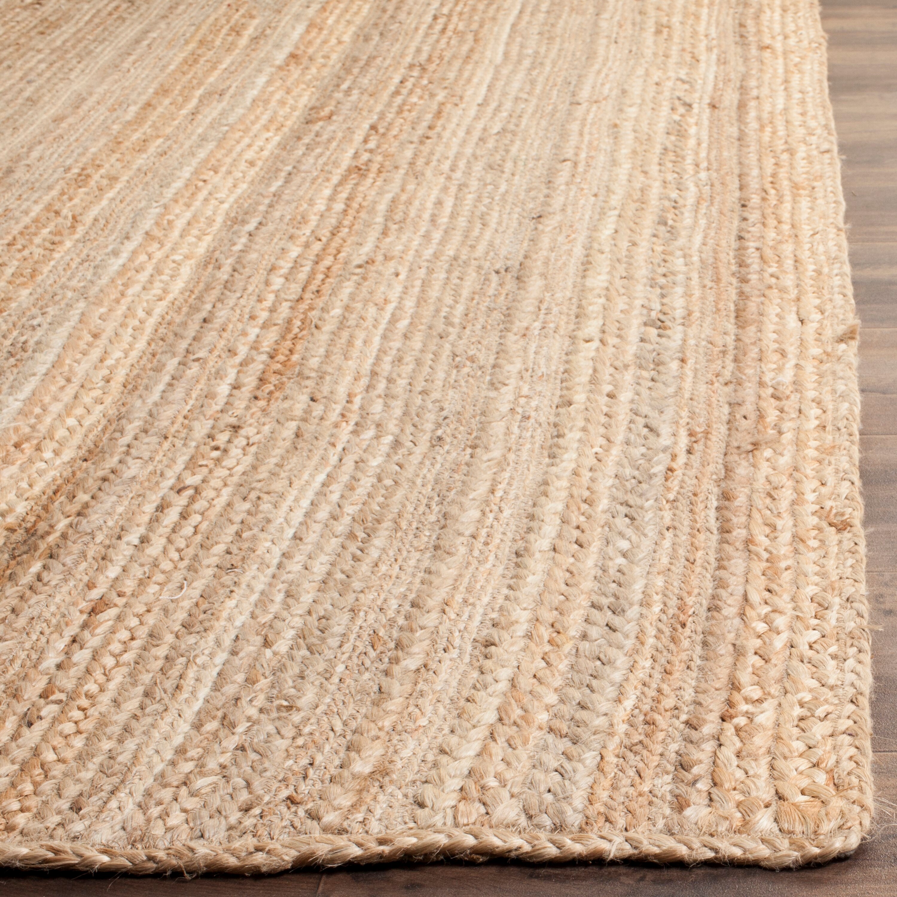 Safavieh Natural Fiber Bellport 8 X 10 (ft) Jute Natural Indoor Solid  Coastal Area Rug