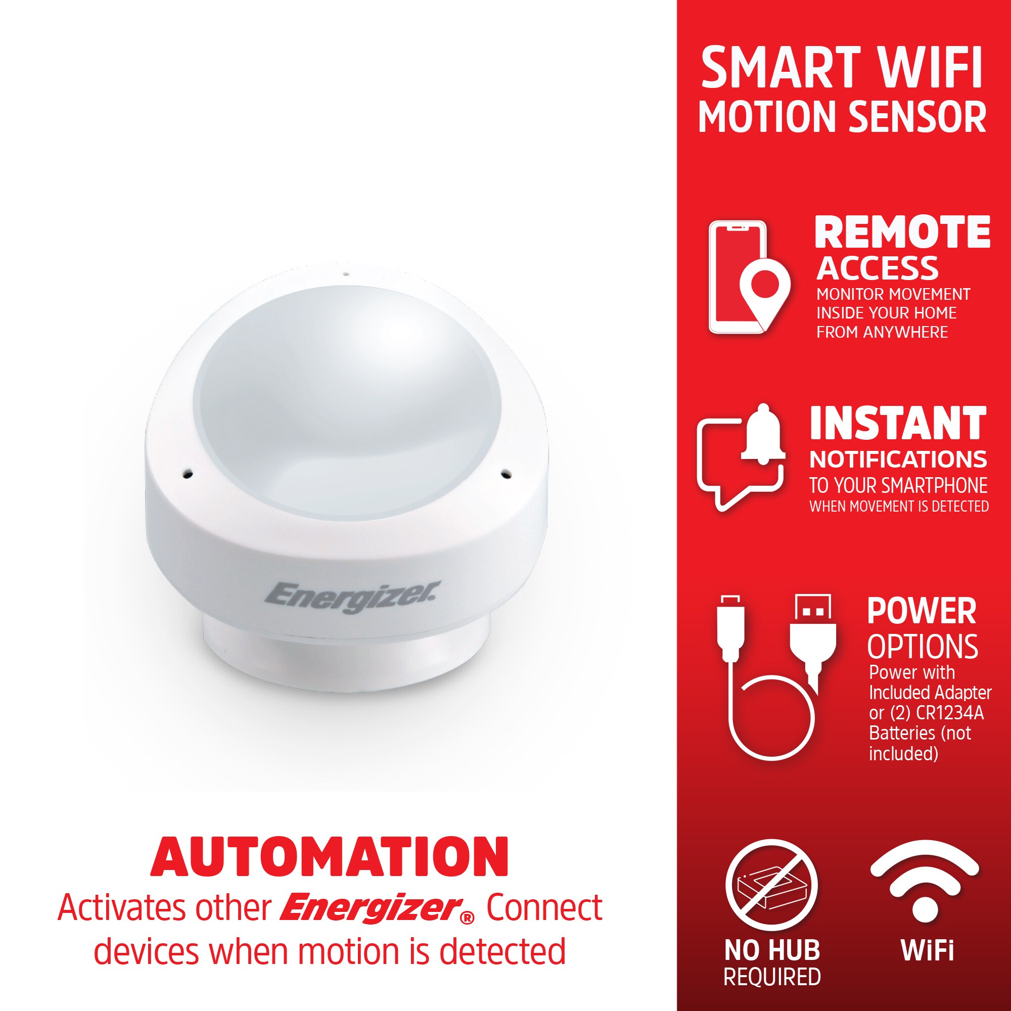 Smart Wi-Fi Outdoor Plug, Second Generation - Energizer