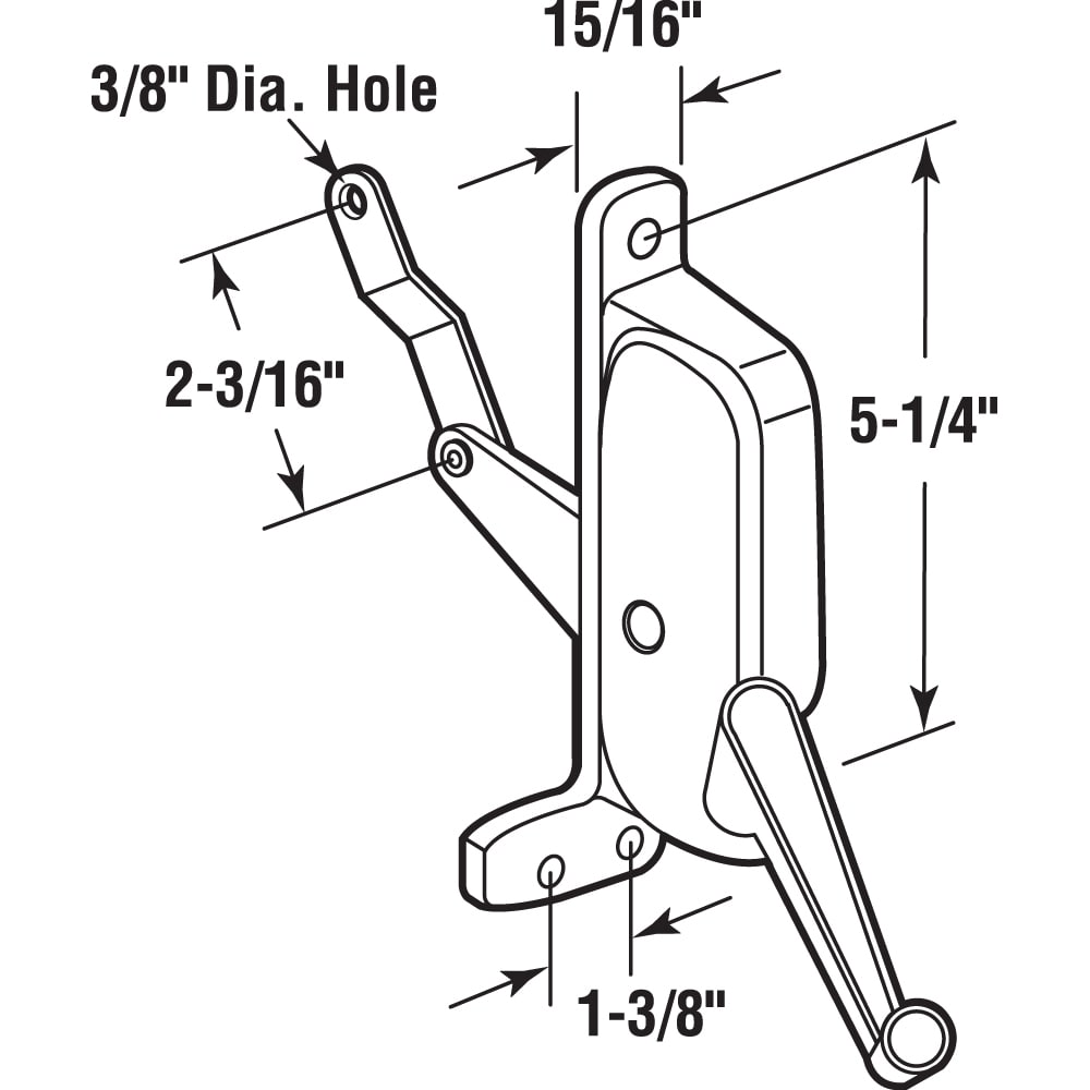 Prime-Line H 3672 Awning-Window-Operators - View #2