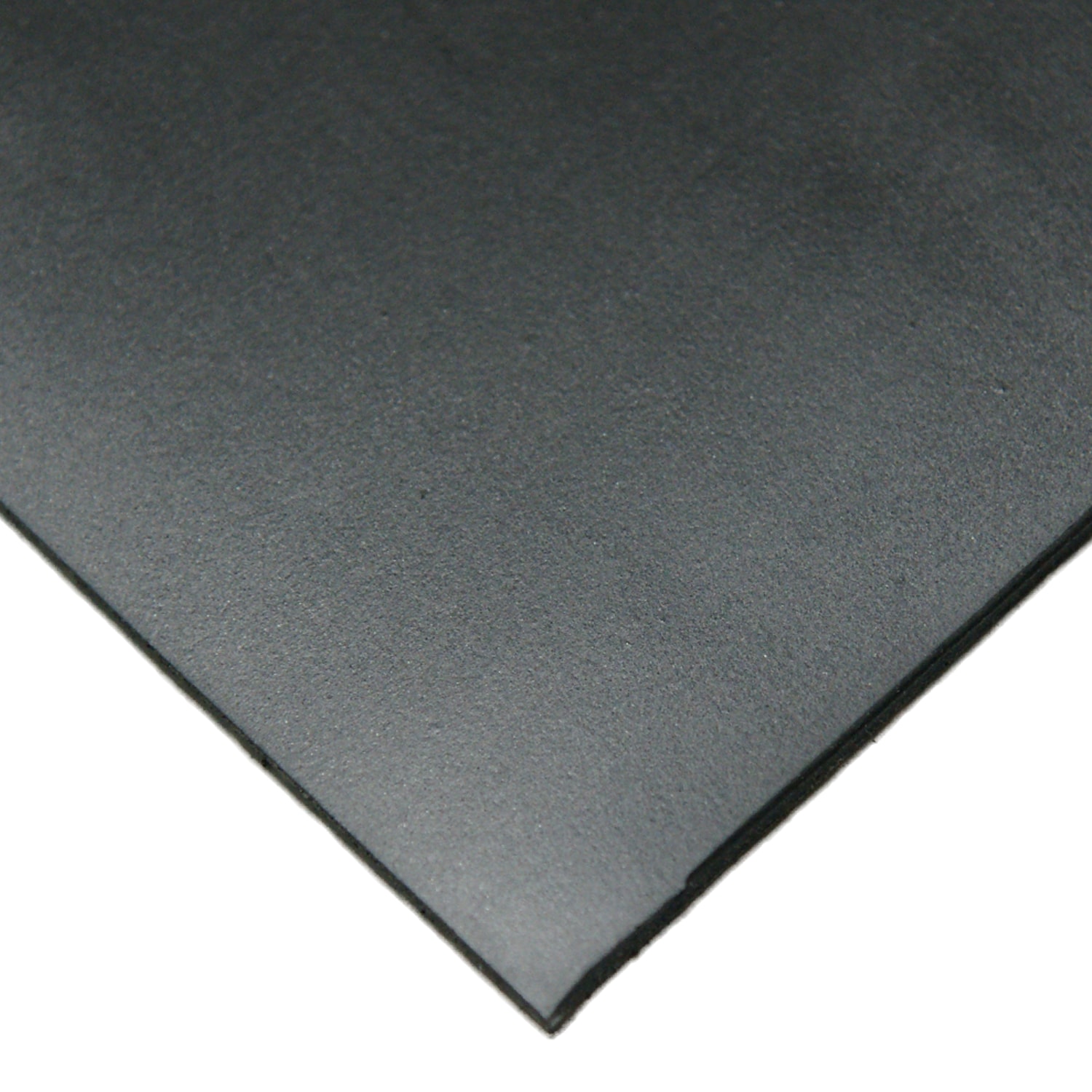 Rubber-Cal General-purpose Rubber 1/8-in T x 24-in W x 36-in L Black  Commercial 60A Durometer Rubber Sheet
