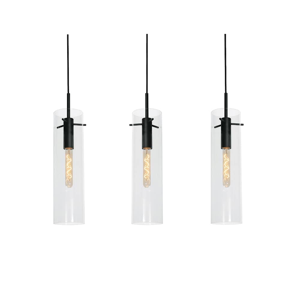 AFX  VSAP05MBLNR3 Vista 3 Light 36 Inch Wide Multi Light Pendant