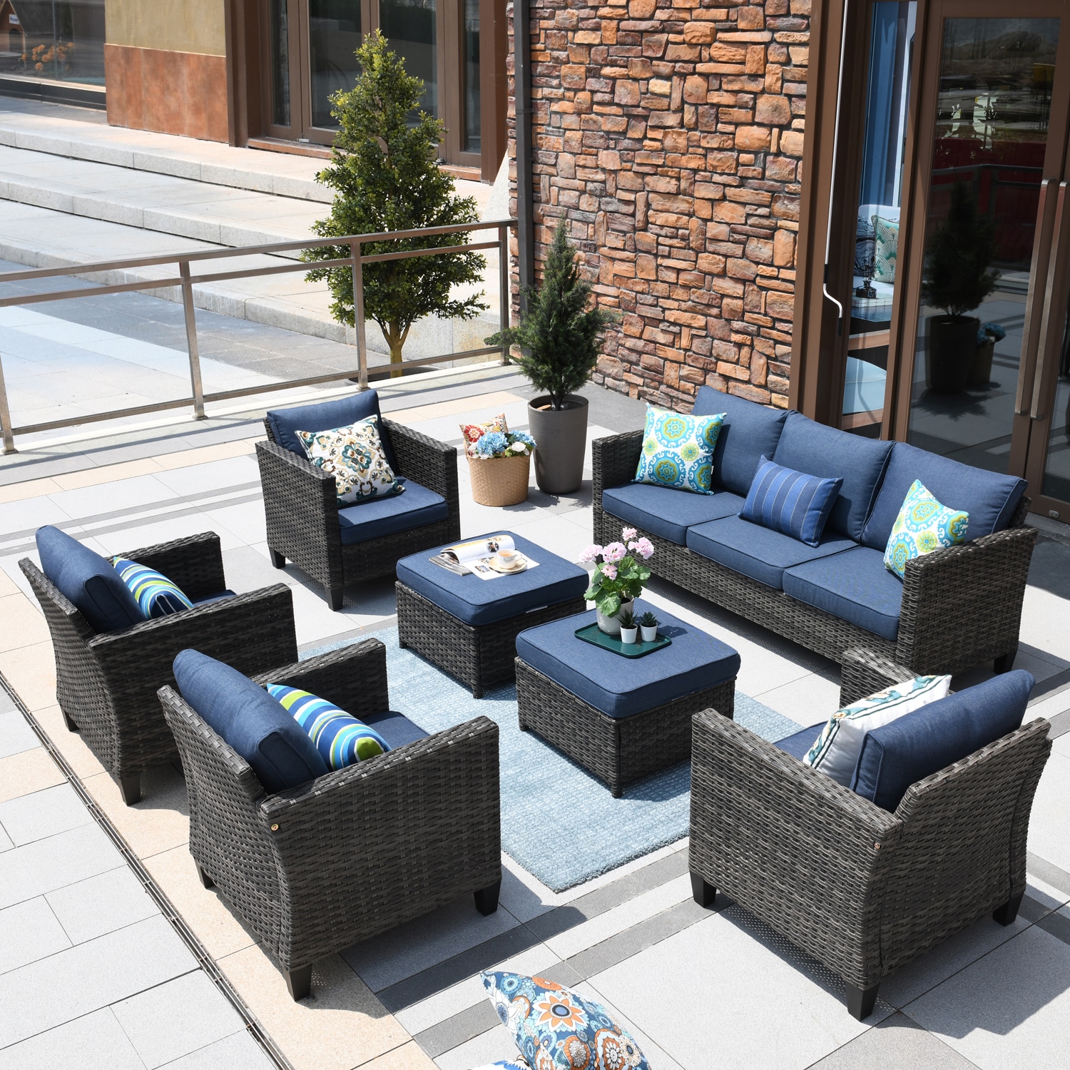 XIZZI XIGRS3073 Patio-Conversation-Sets - View #2