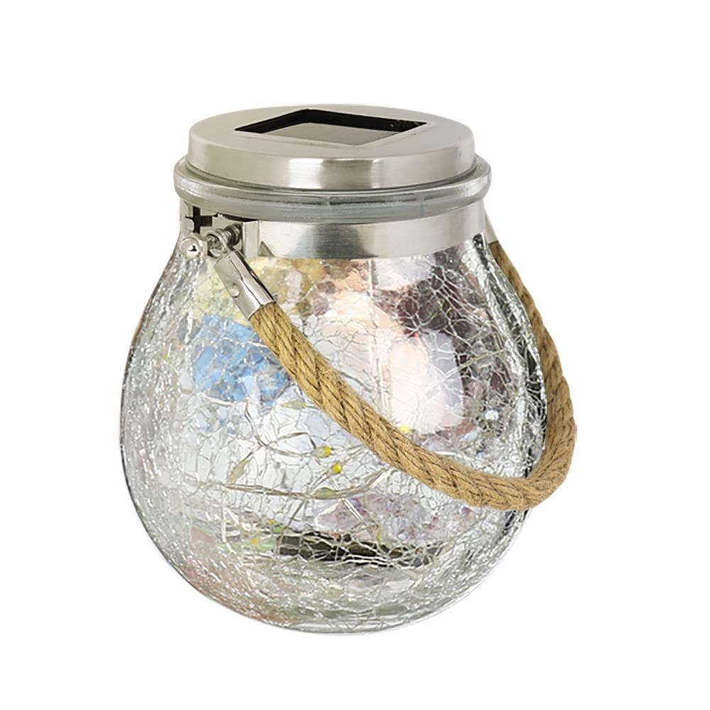 light up crackle jar