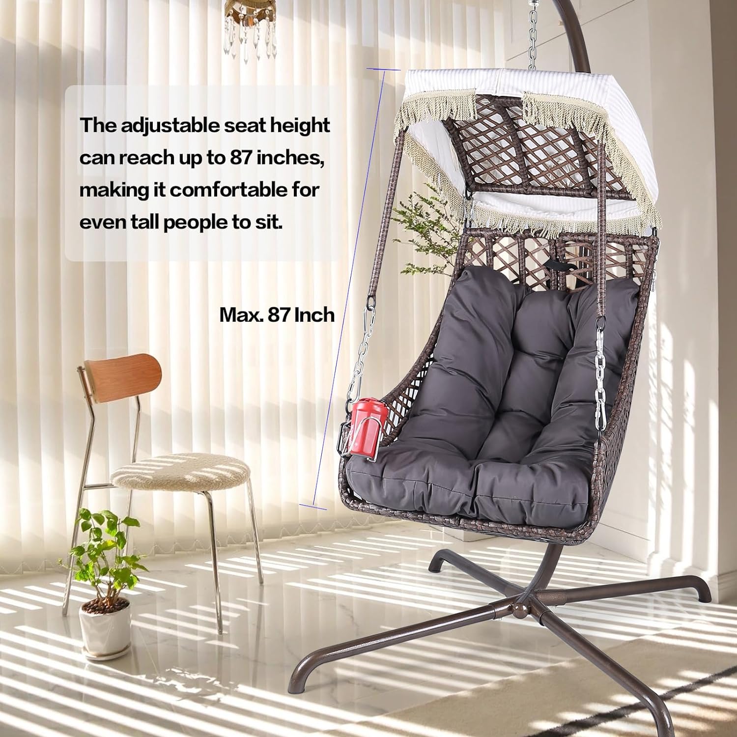 Forclover MONM1209-01GY Patio-Chairs - View #3