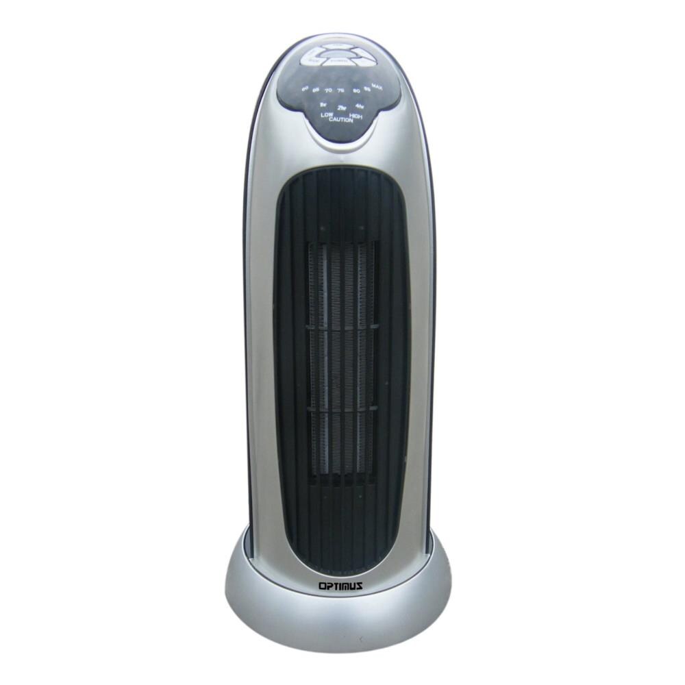 Optimus 84978899M 1500-Watt Radiant Tower Indoor Electric Space Heater with Thermostat